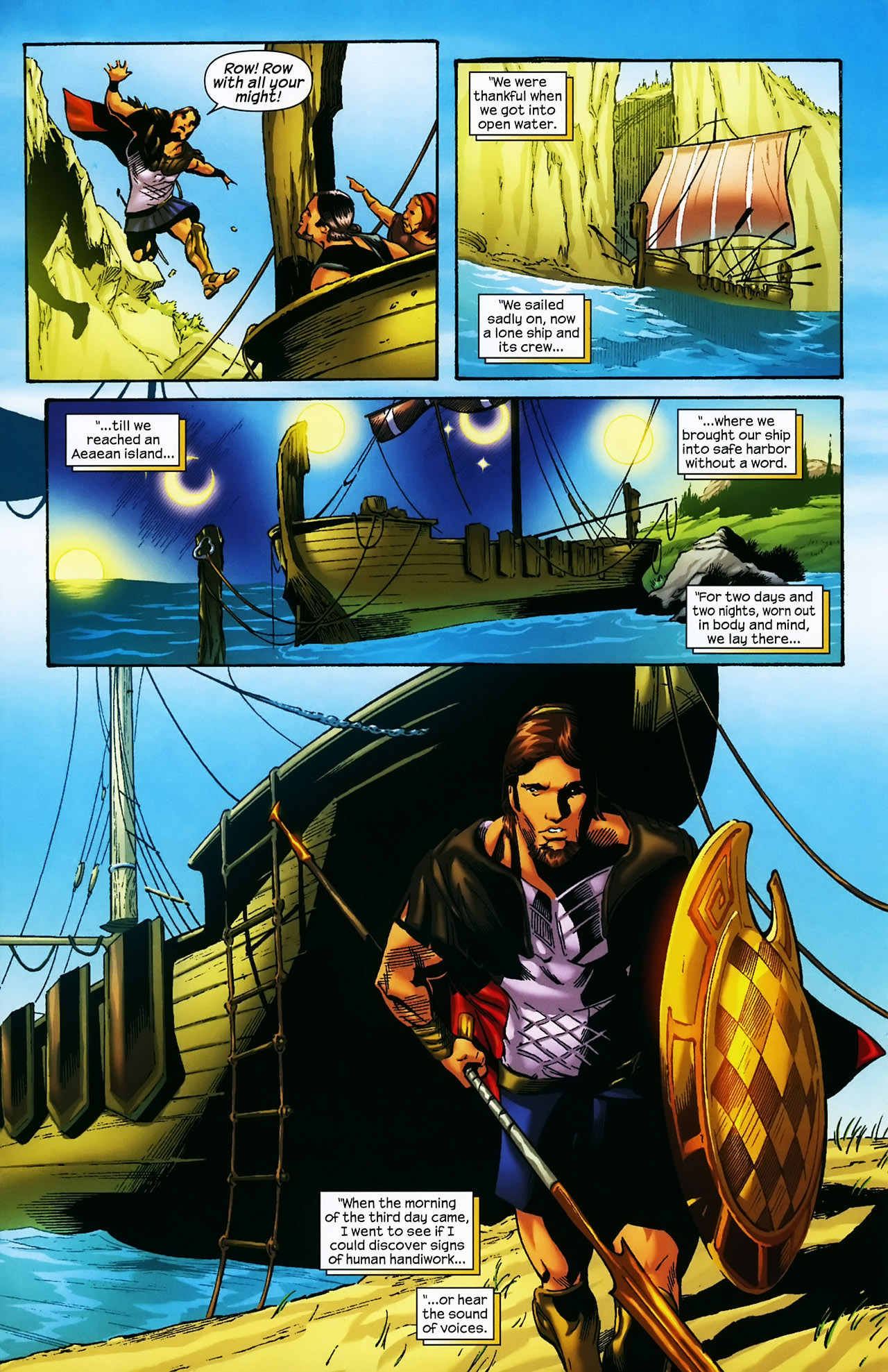 Read online The Odyssey comic -  Issue #4 - 12
