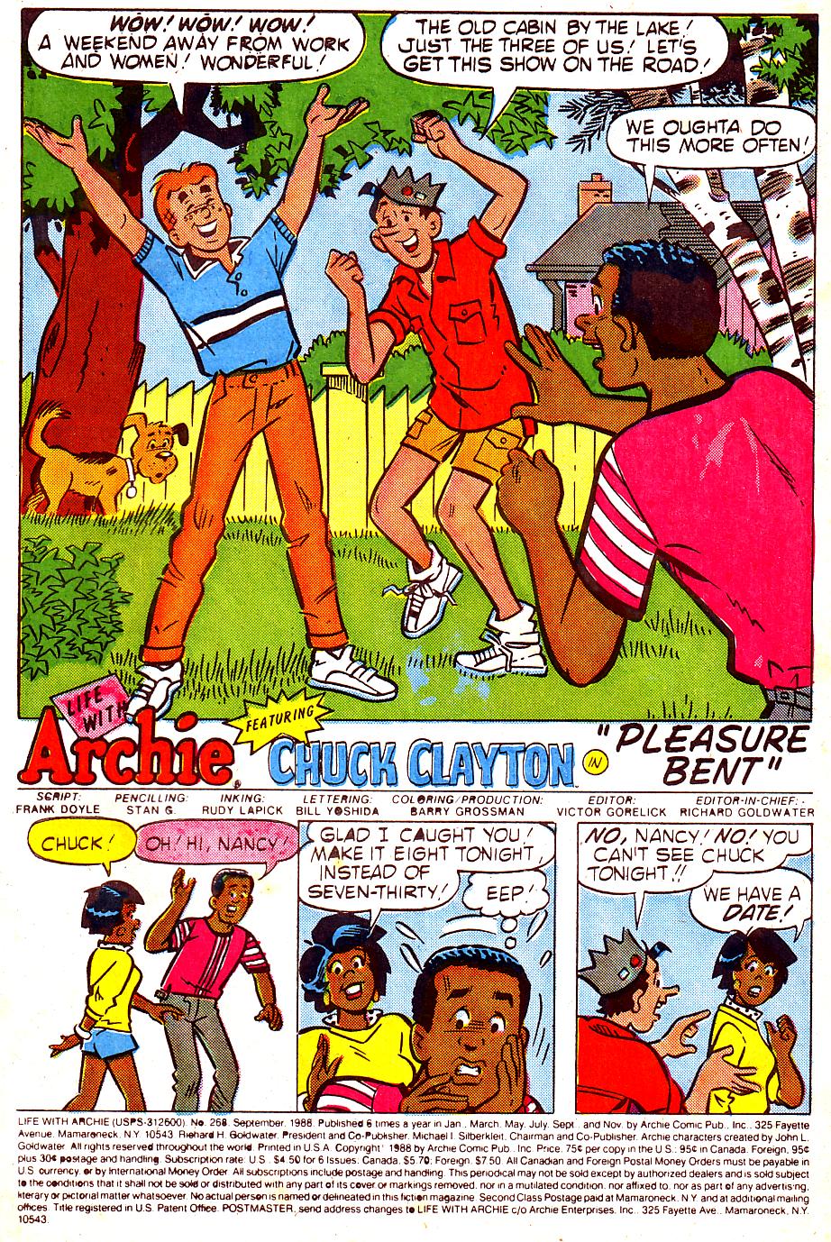 Read online Life With Archie (1958) comic -  Issue #268 - 3