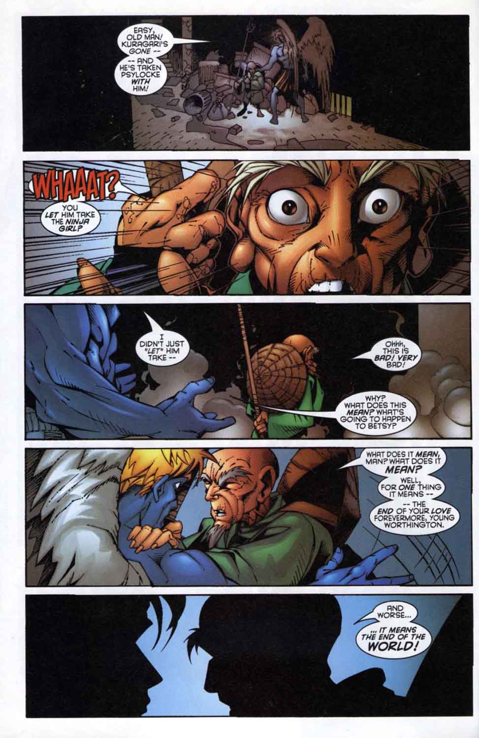 Read online Psylocke & Archangel Crimson Dawn comic -  Issue #3 - 6