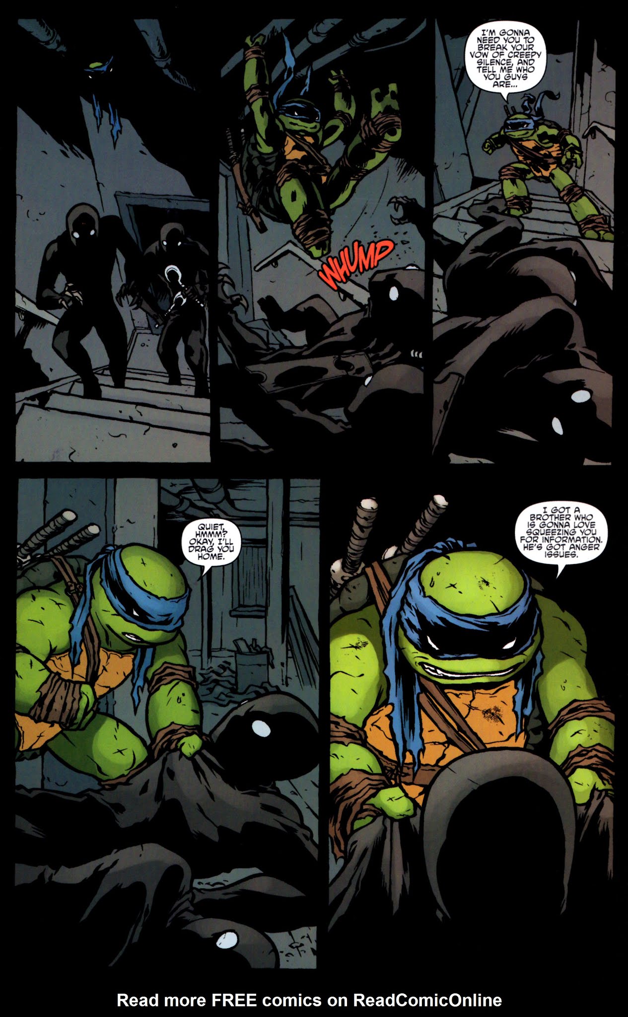 Read online Teenage Mutant Ninja Turtles Microseries: Leonardo comic -  Issue # Full - 11