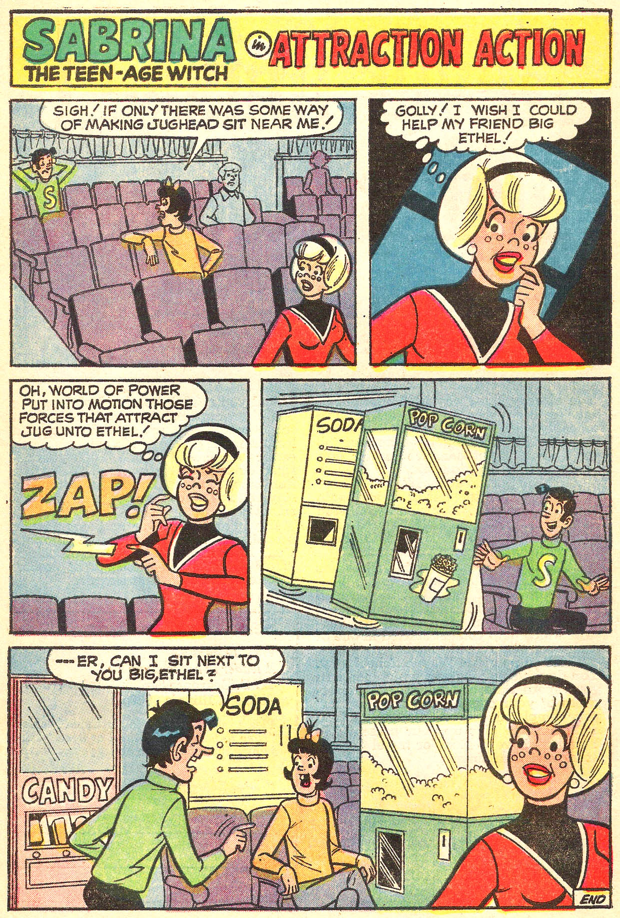 Read online Archie's TV Laugh-Out comic -  Issue #21 - 10