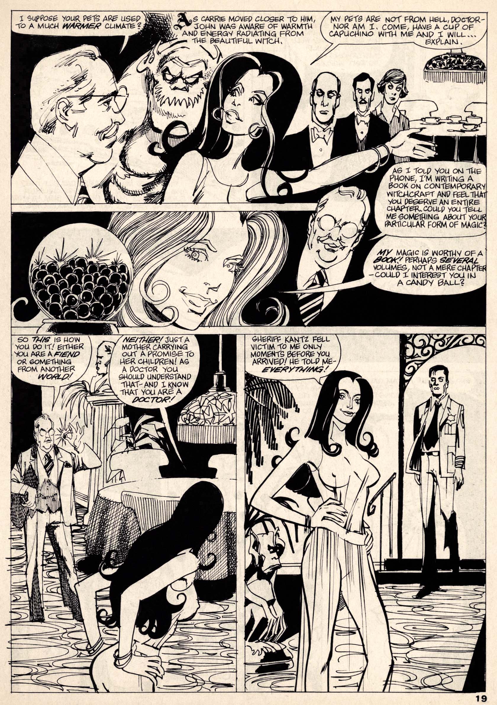 Read online Vampirella (1969) comic -  Issue #7 - 19