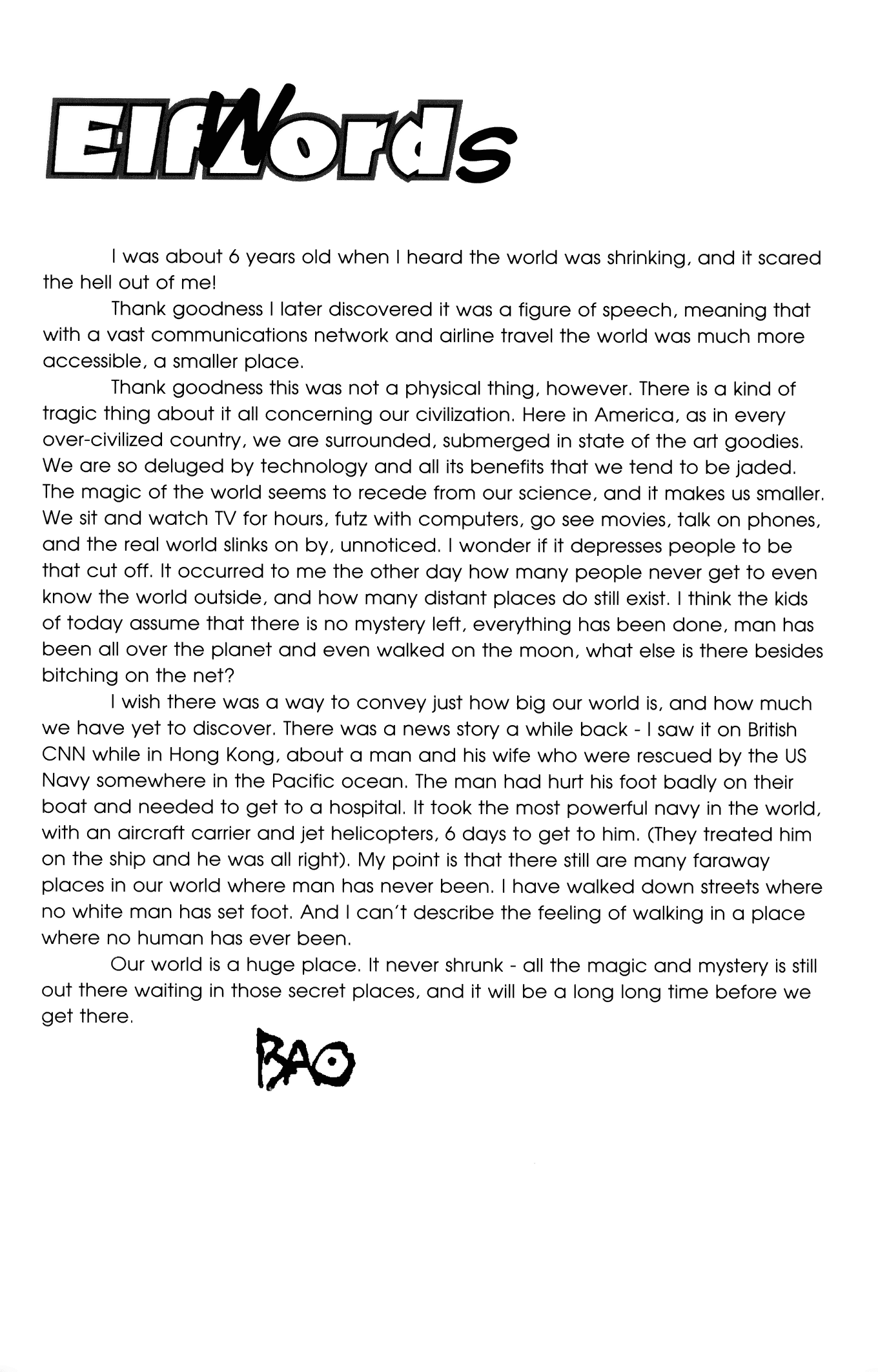 Read online ElfLord (1997) comic -  Issue #4 - 27