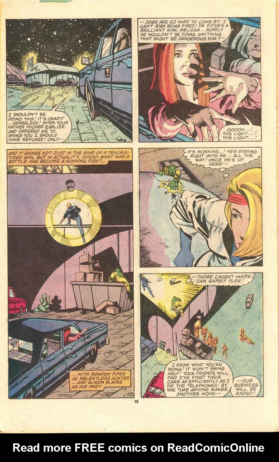 Read online Dazzler (1981) comic -  Issue #39 - 17