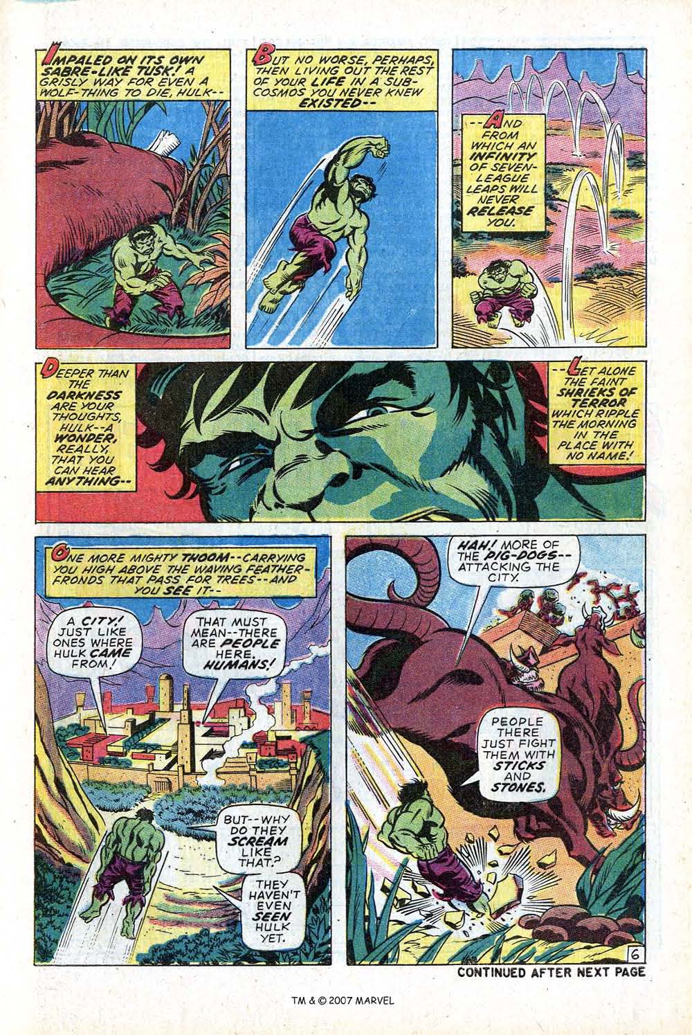 Read online The Incredible Hulk (1968) comic -  Issue #140 - 9