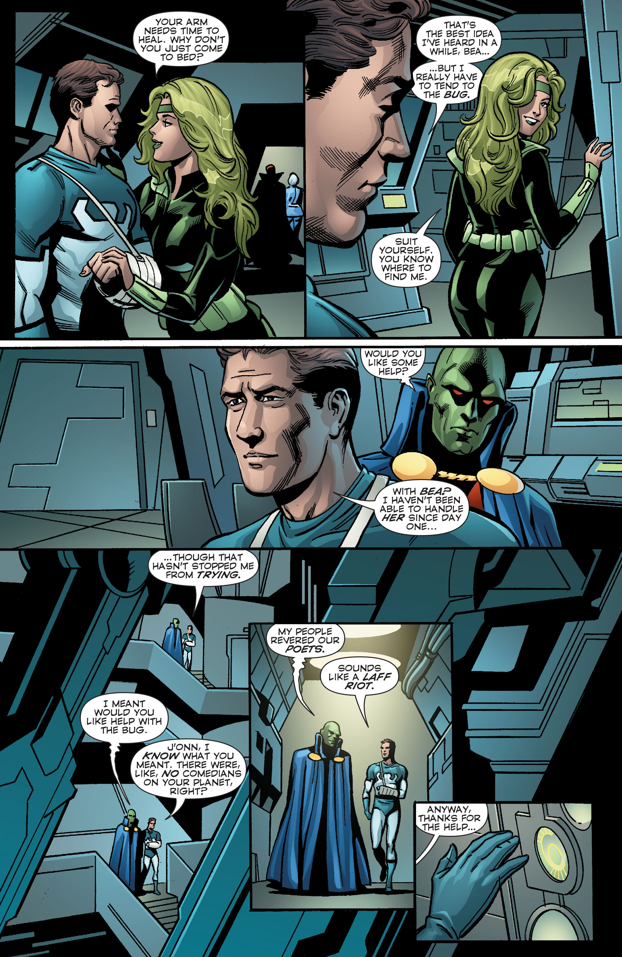 Read online Convergence Justice League International comic -  Issue #1 - 12