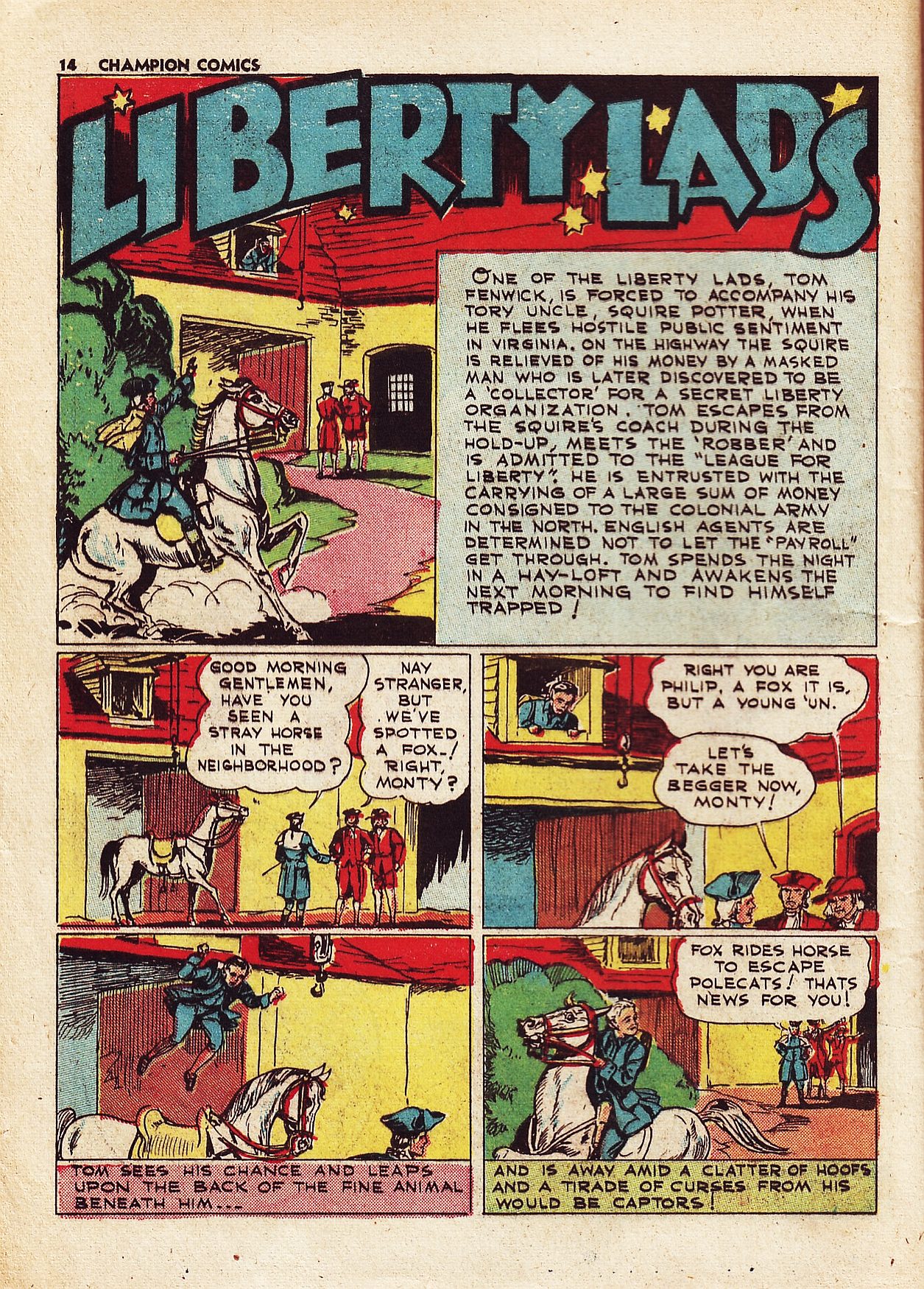 Read online Champion Comics comic -  Issue #6 - 16