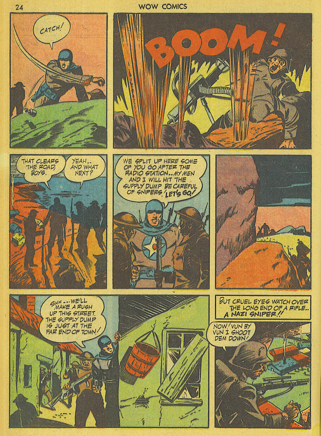 Read online Wow Comics comic -  Issue #6 - 24