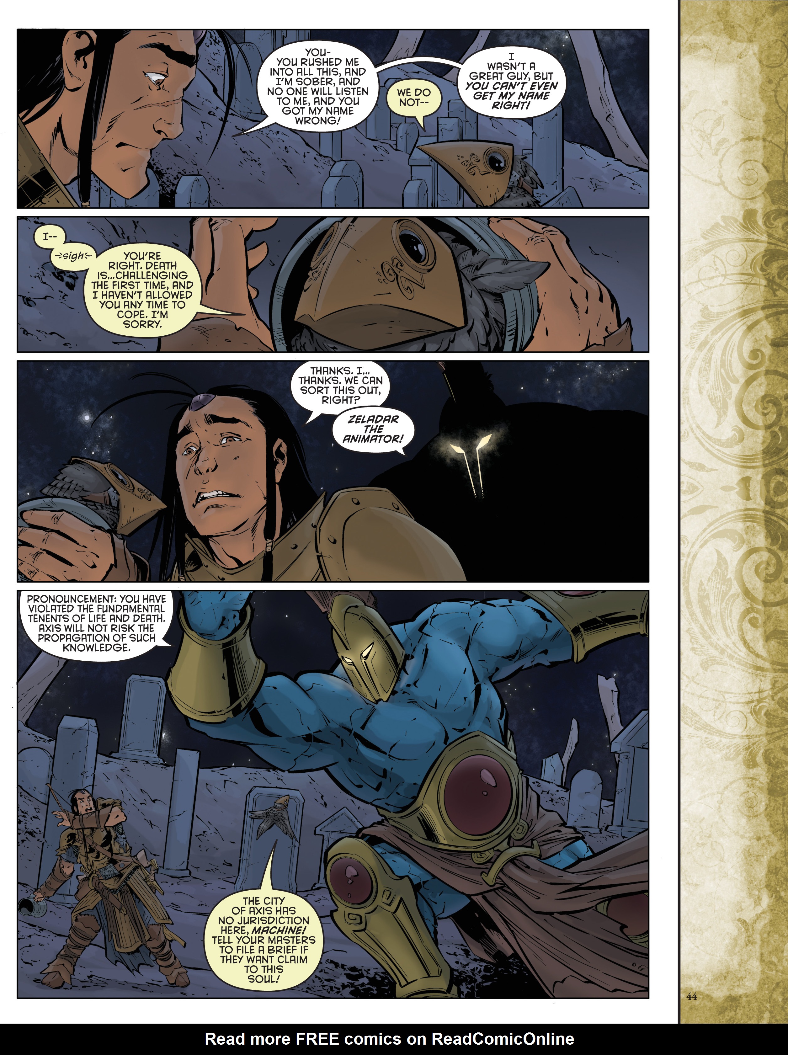 Read online Pathfinder: Spiral Of Bones comic -  Issue # _TPB (Part 1) - 44