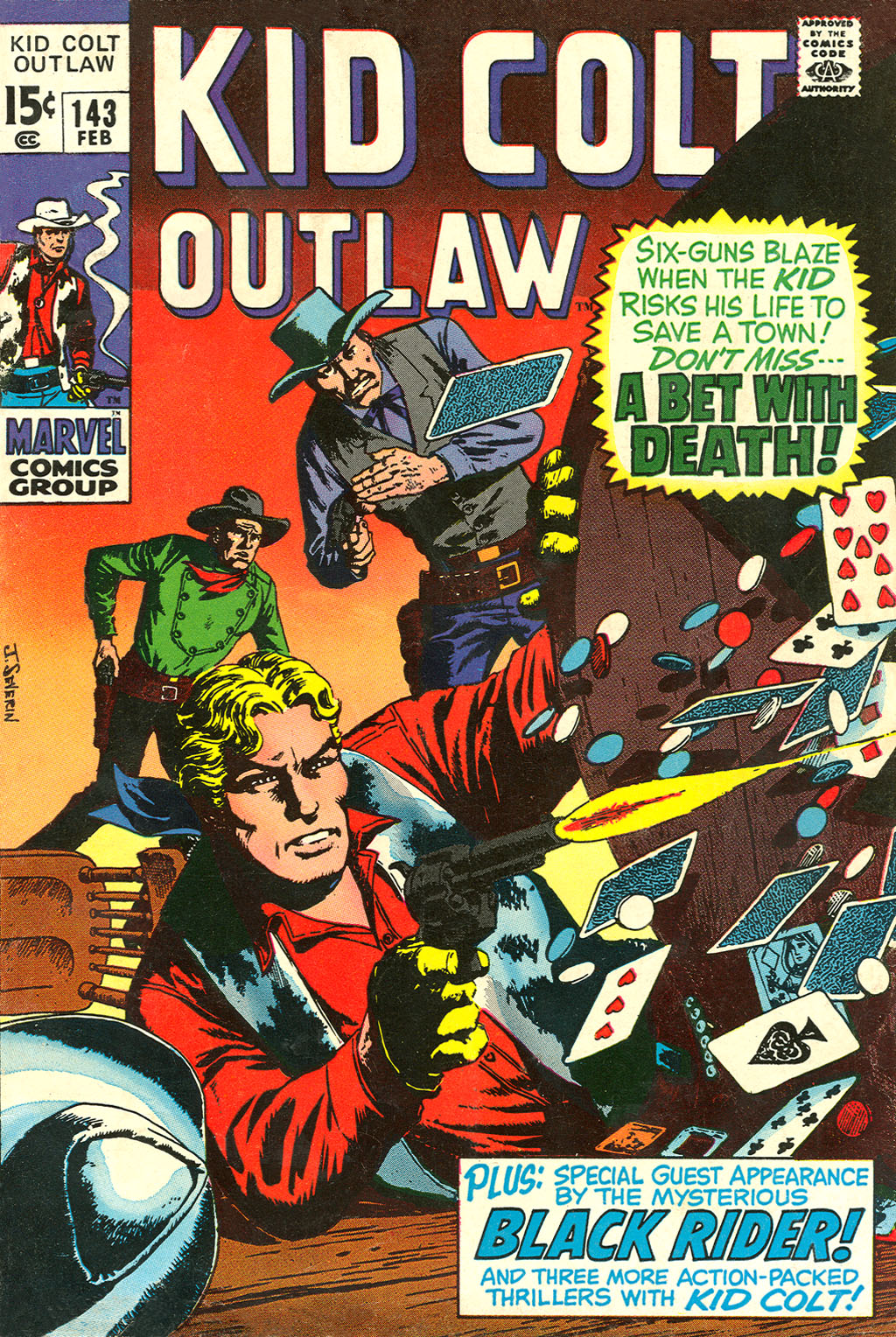 Read online Kid Colt Outlaw comic -  Issue #143 - 1