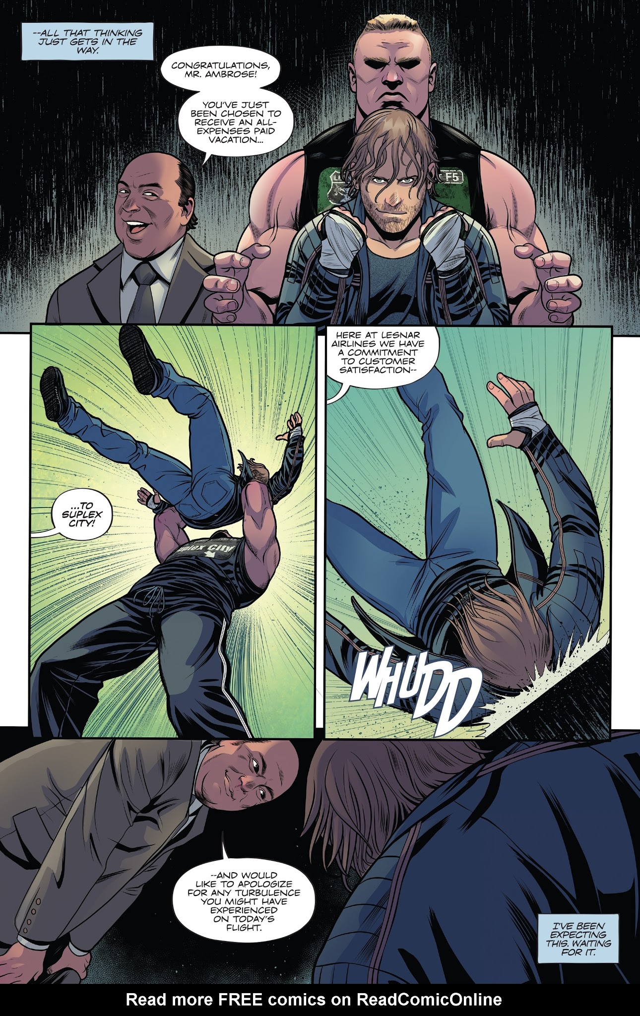 Read online WWE comic -  Issue #8 - 17