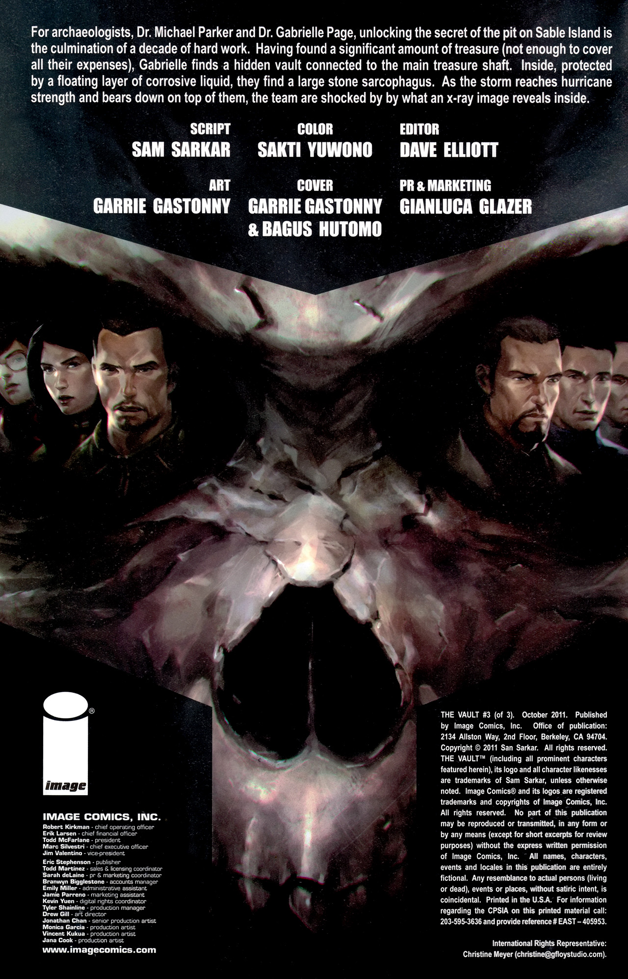 Read online The Vault comic -  Issue #3 - 2