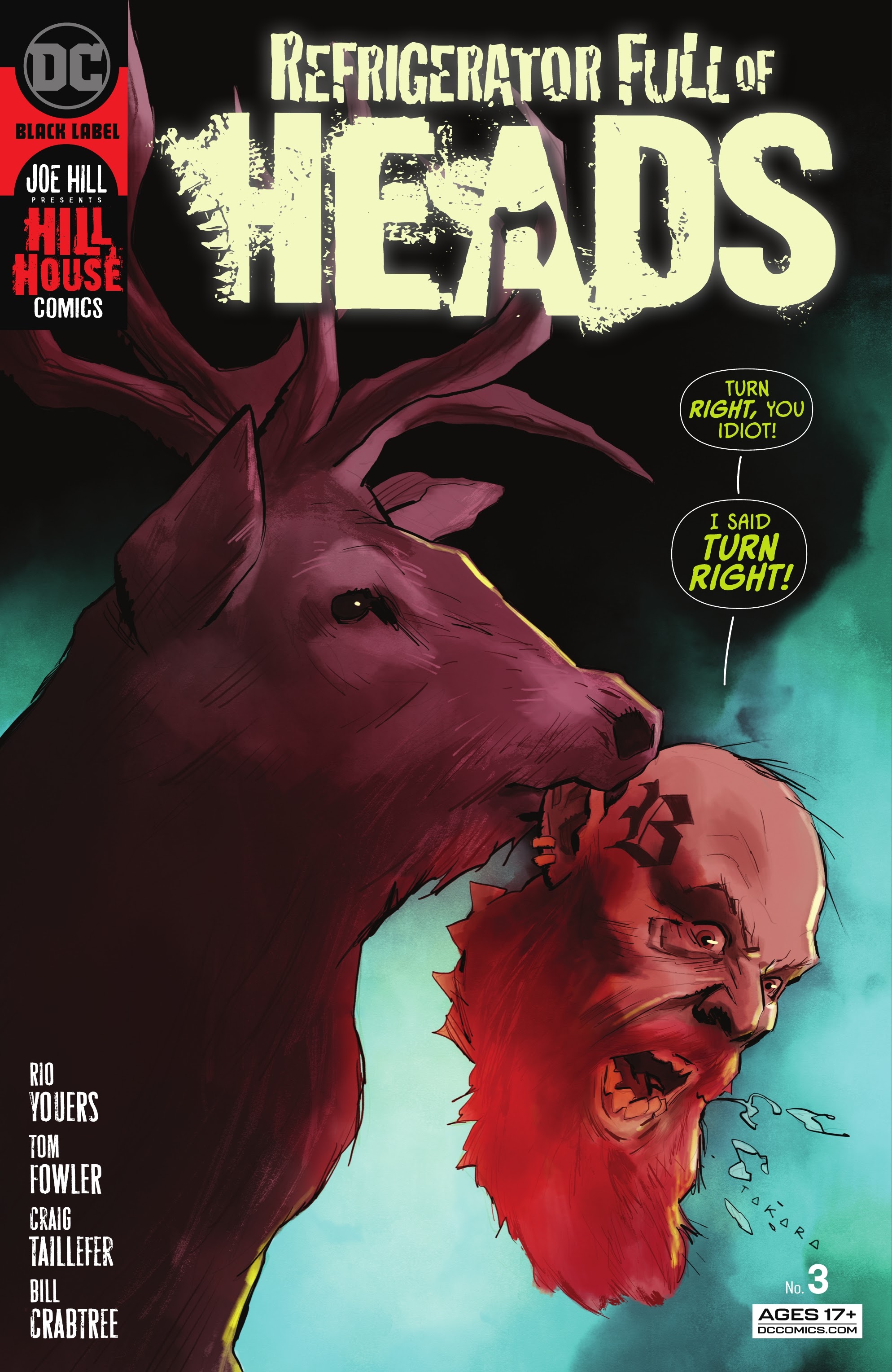 Read online Refrigerator Full of Heads comic -  Issue #3 - 1