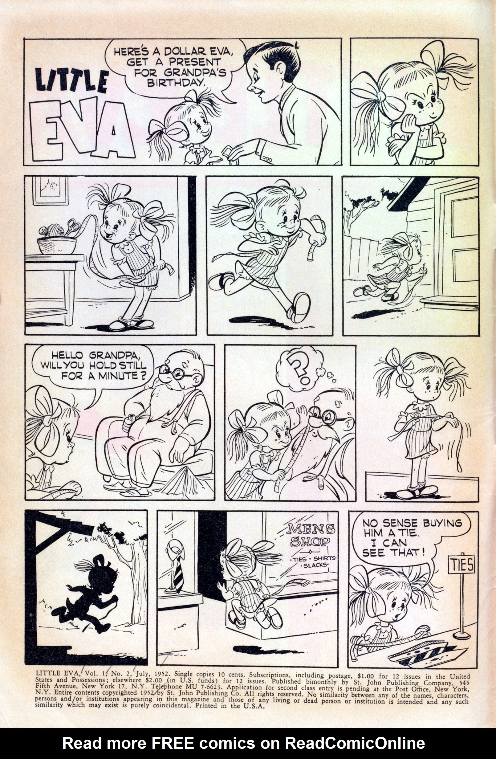 Read online Little Eva comic -  Issue #2 - 2