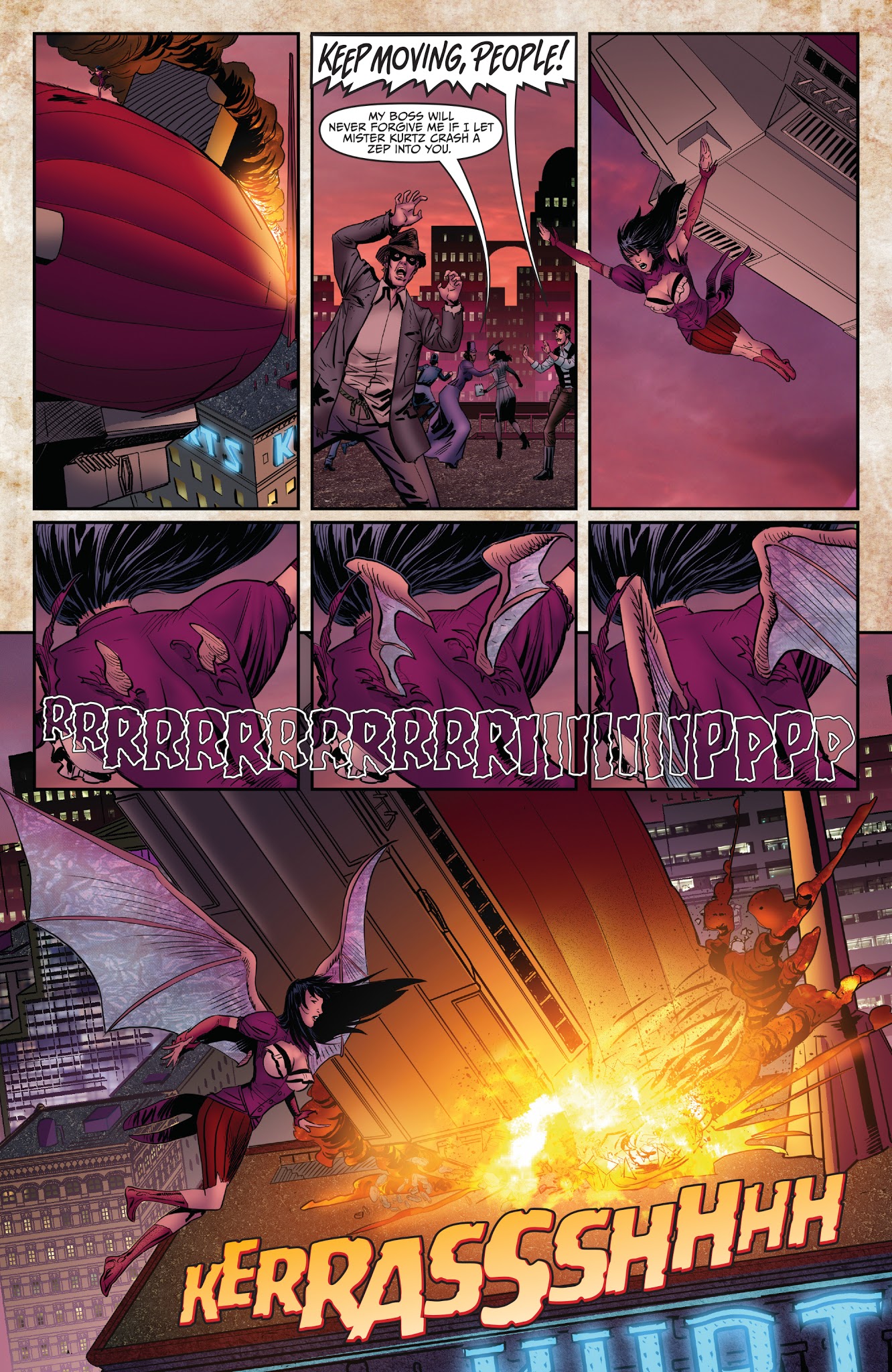 Read online Legenderry: Vampirella comic -  Issue # _TPB - 118
