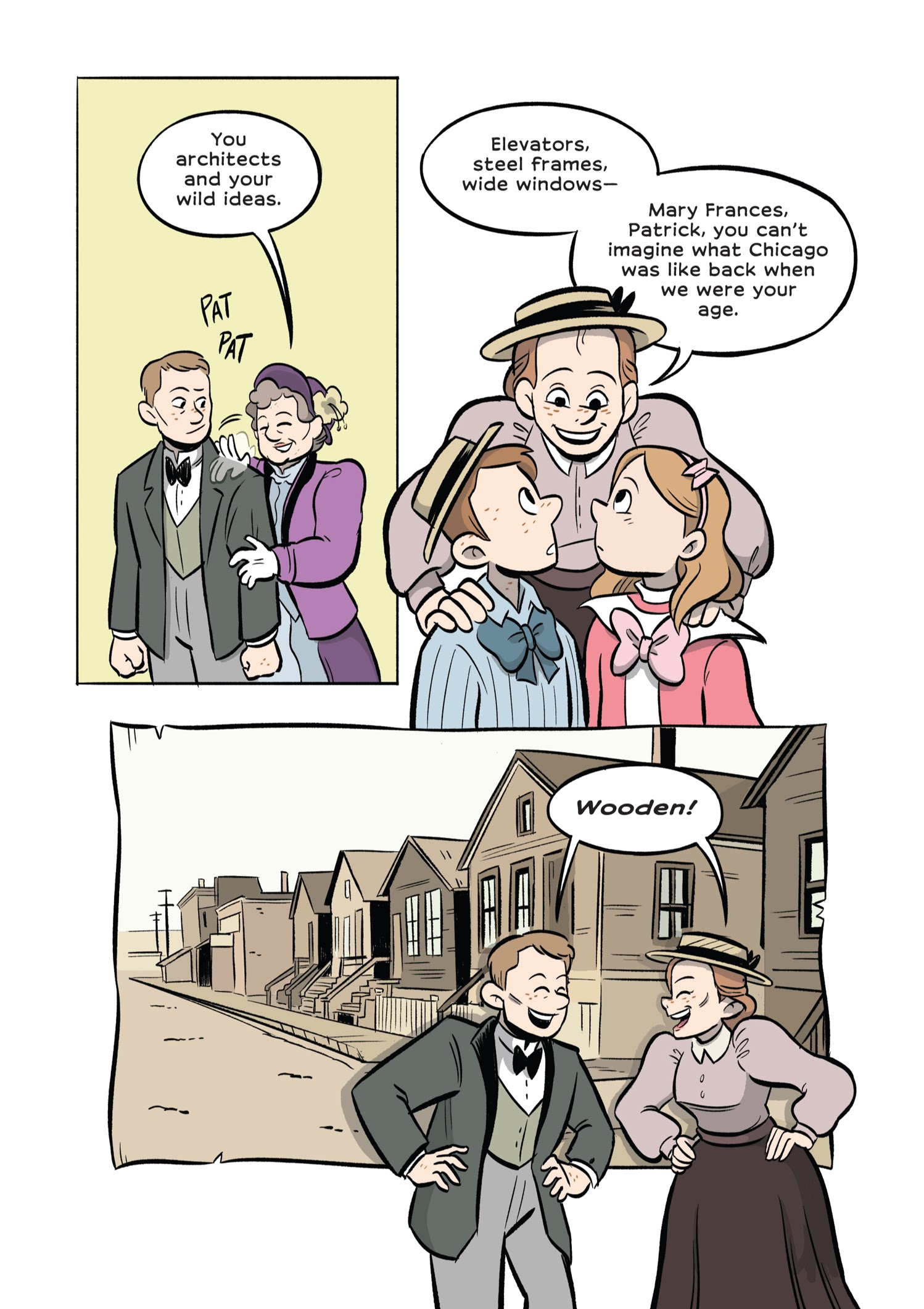 Read online History Comics comic -  Issue # The Great Chicago Fire: Rising From the Ashes - 103