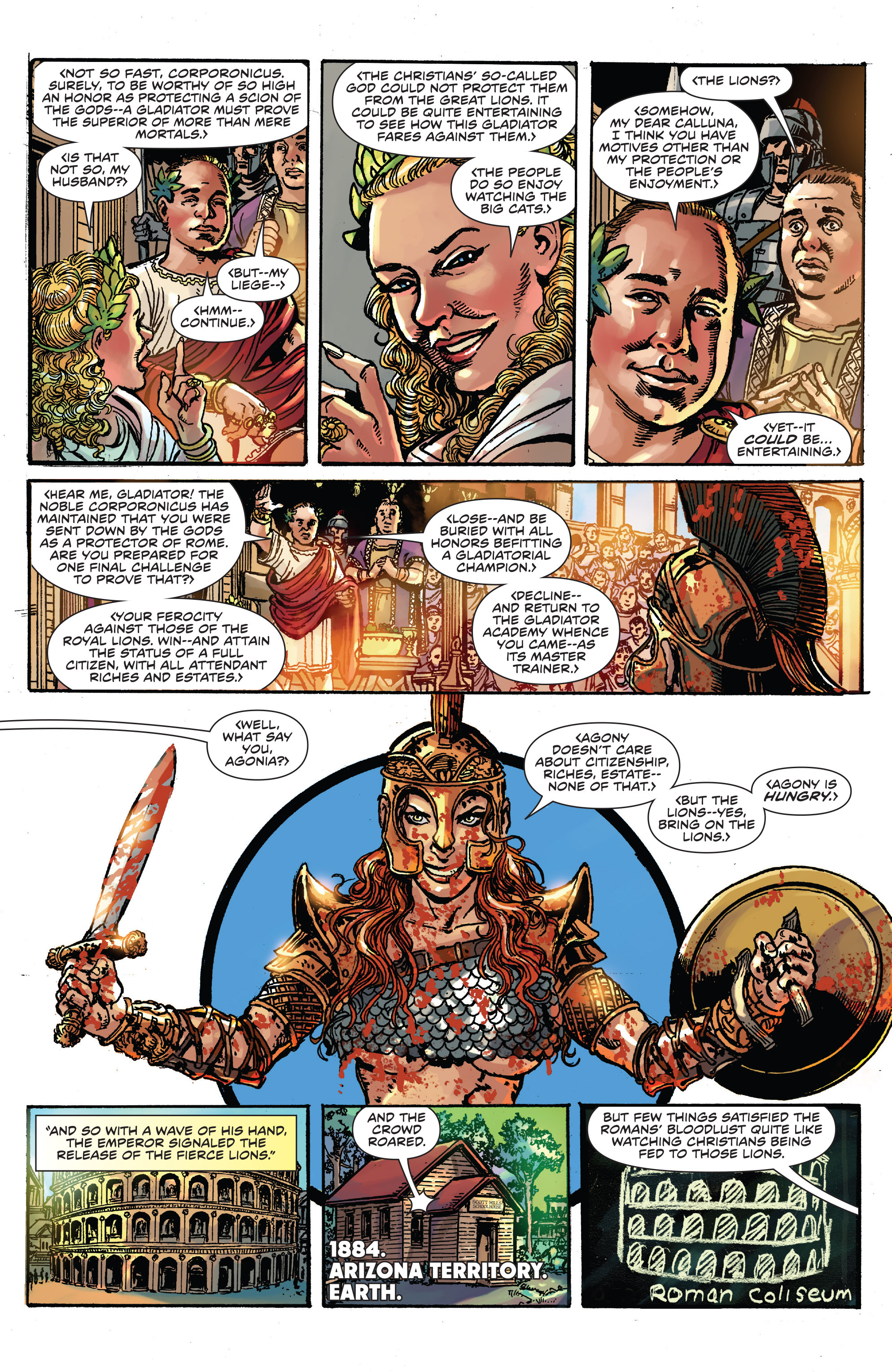 Read online George Pérez's Sirens comic -  Issue #1 - 8