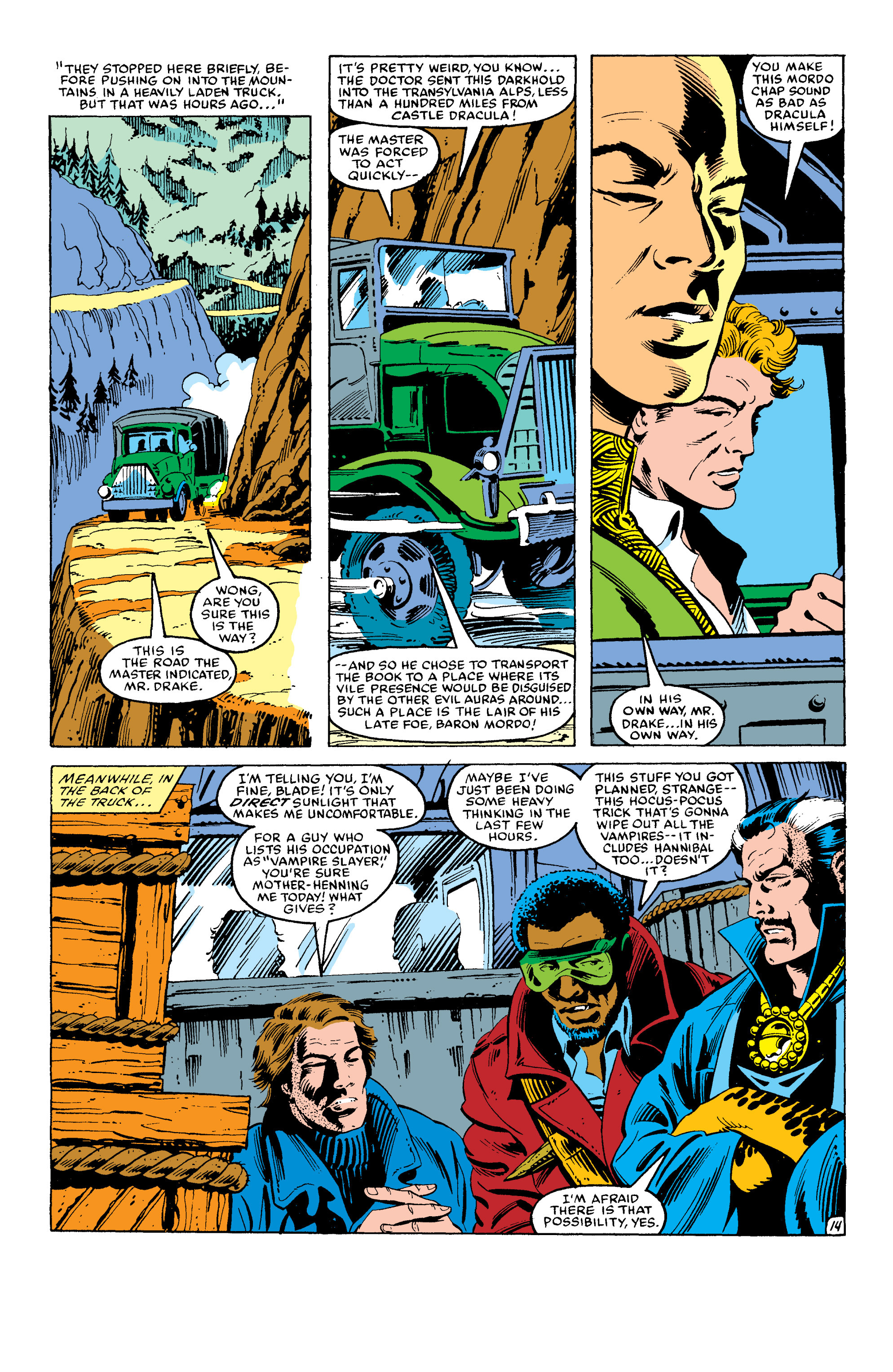 Read online Doctor Strange vs. Dracula comic -  Issue # TPB - 123