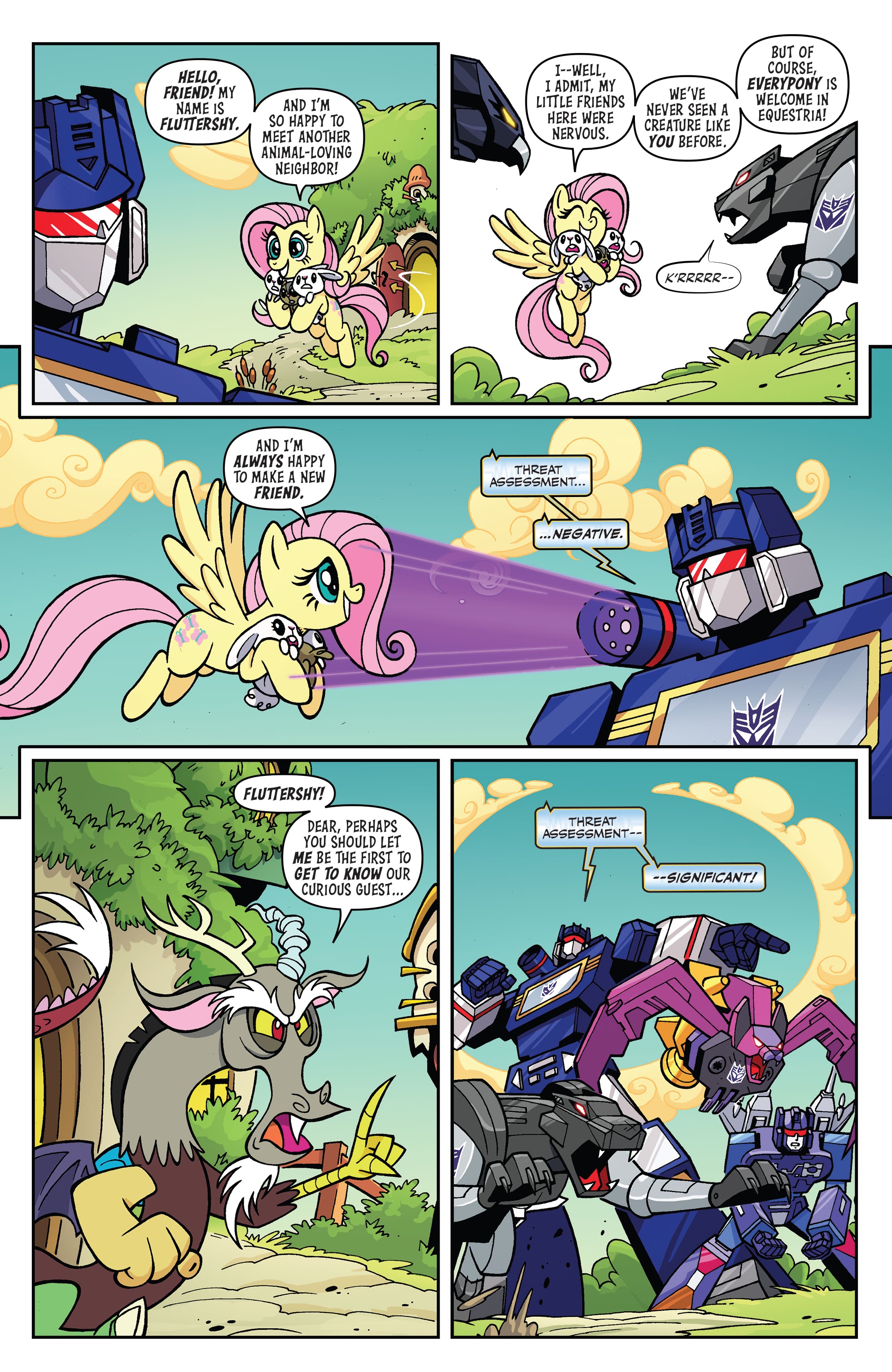 Read online My Little Pony/Transformers comic -  Issue #3 - 8