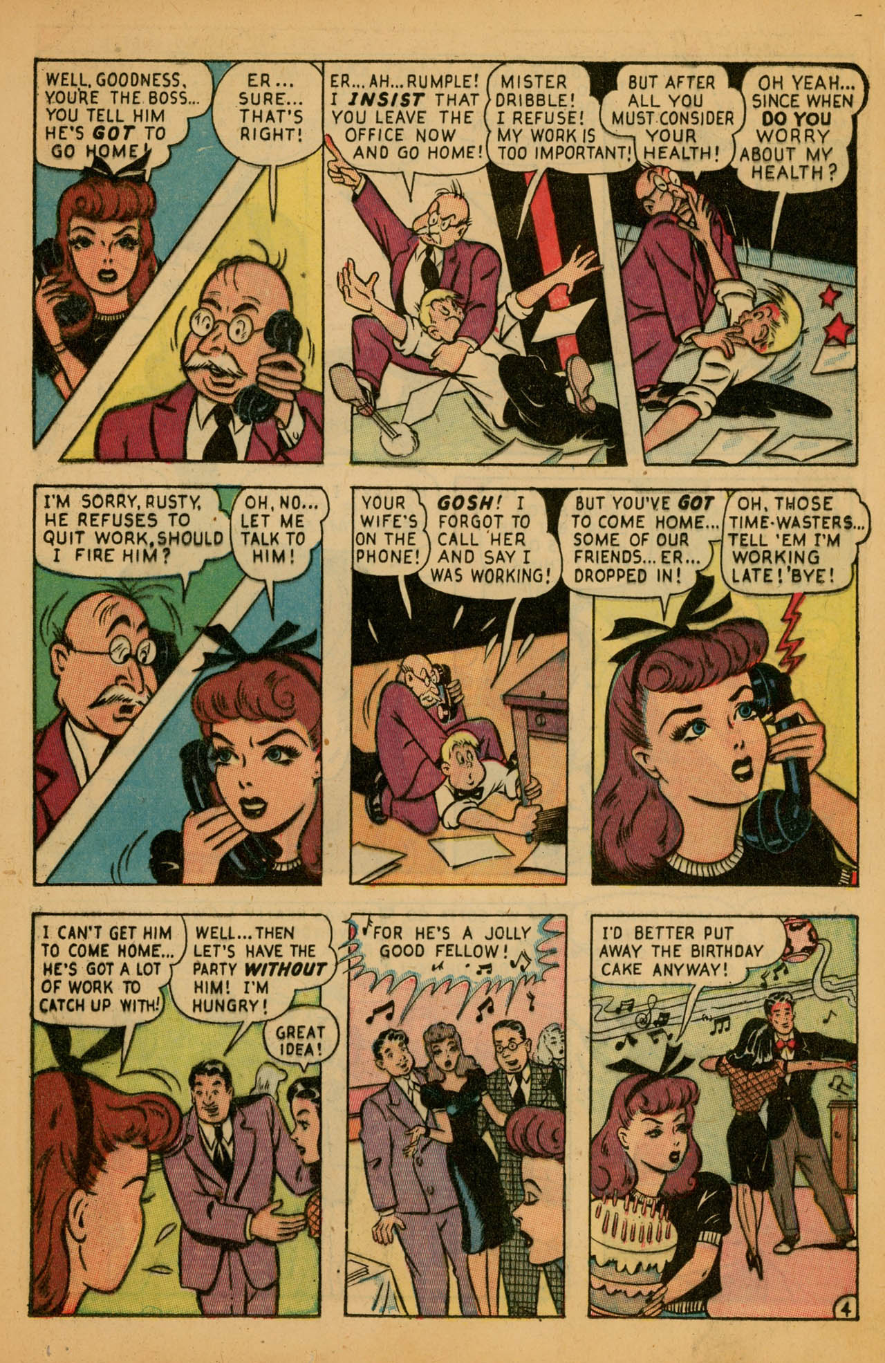 Read online Millie the Model comic -  Issue #7 - 37
