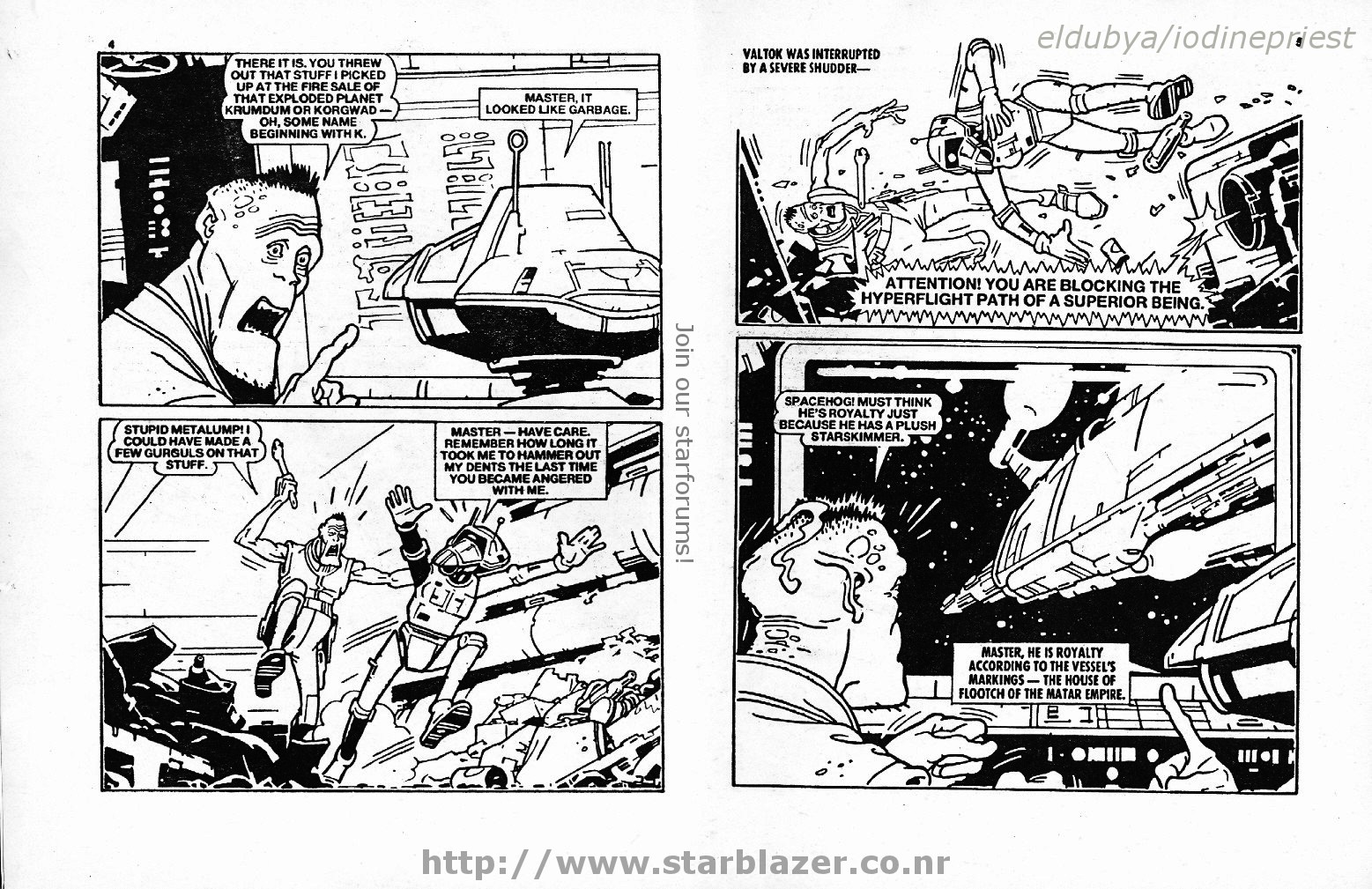 Read online Starblazer comic -  Issue #275 - 4