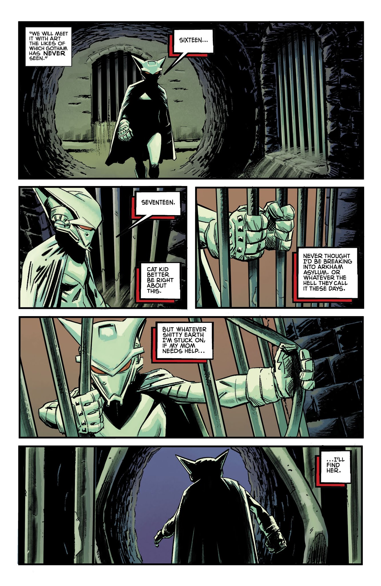 Read online Mother Panic: Gotham A.D. comic -  Issue #3 - 5