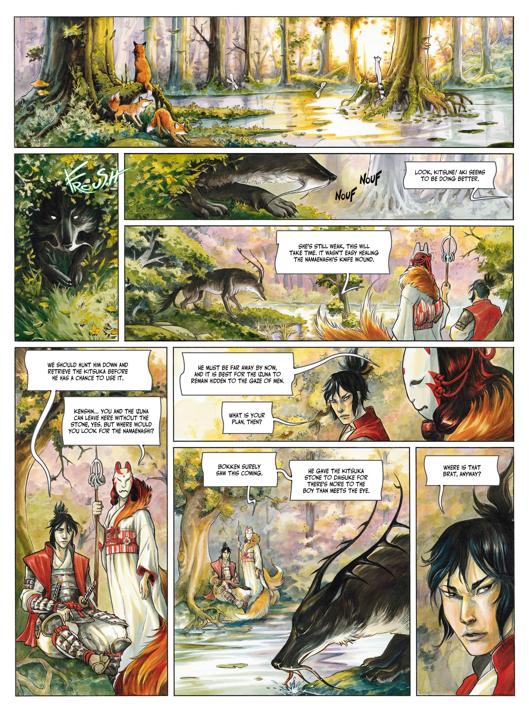 Read online Izuna comic -  Issue #4 - 7