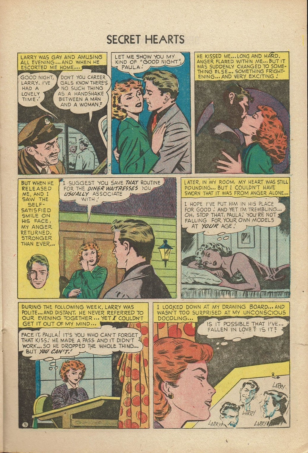 Read online Secret Hearts comic -  Issue #14 - 21