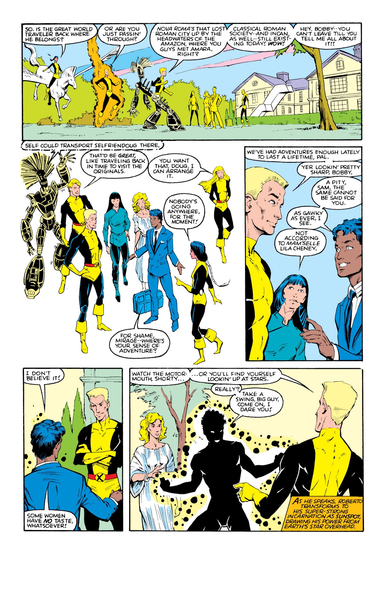Read online New Mutants Classic comic -  Issue # TPB 6 - 55