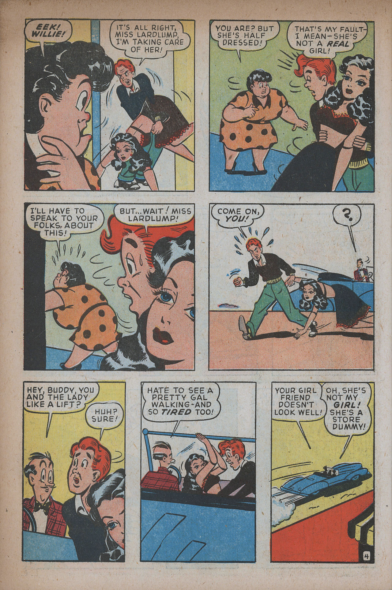 Read online Willie Comics (1946) comic -  Issue #13 - 46