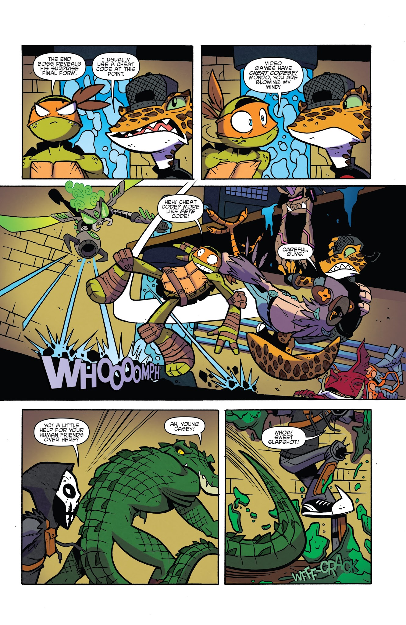 Read online Teenage Mutant Ninja Turtles Amazing Adventures: Robotanimals comic -  Issue #3 - 13
