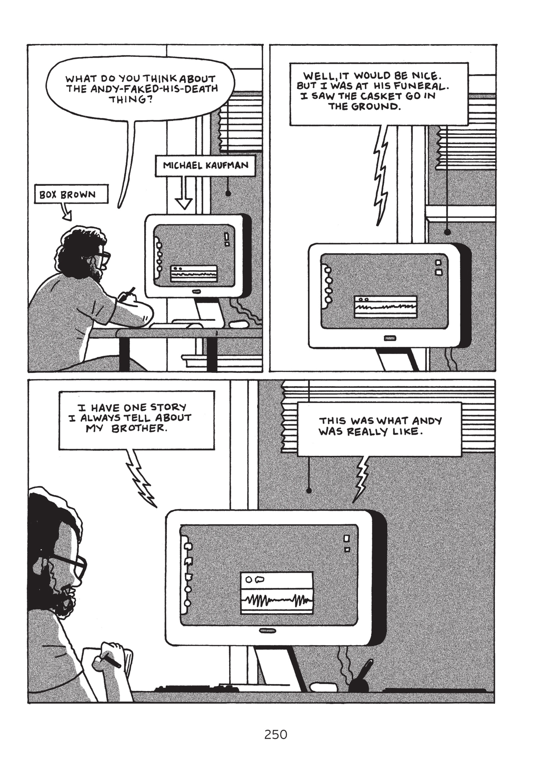 Read online Is This Guy For Real?: The Unbelievable Andy Kaufman comic -  Issue # TPB (Part 3) - 55