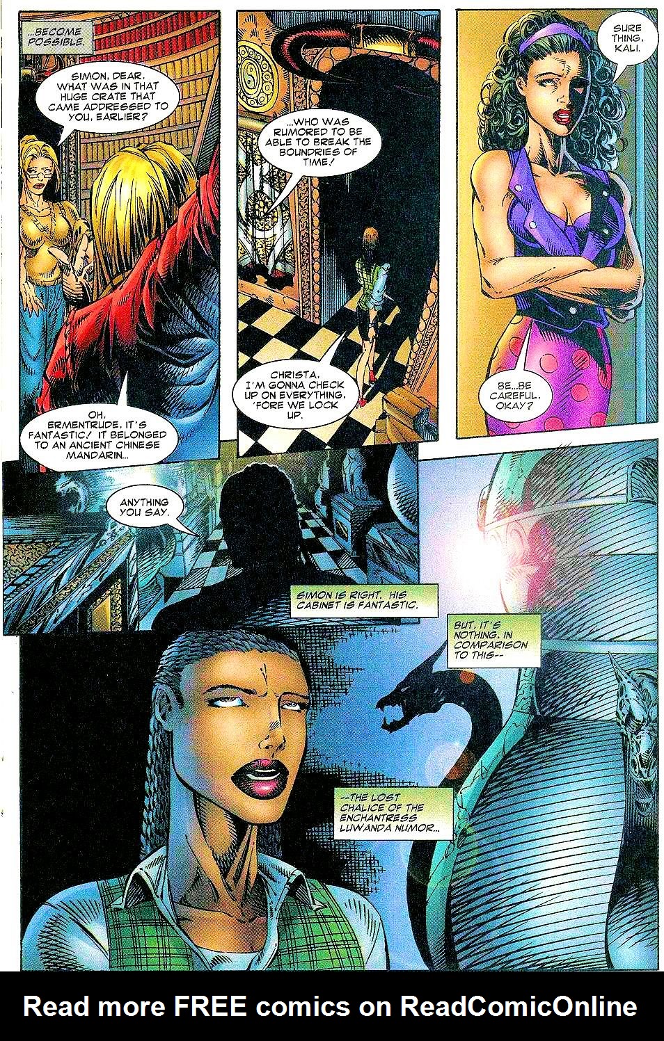 Read online Glory/Celestine: Dark Angel comic -  Issue #3 - 10