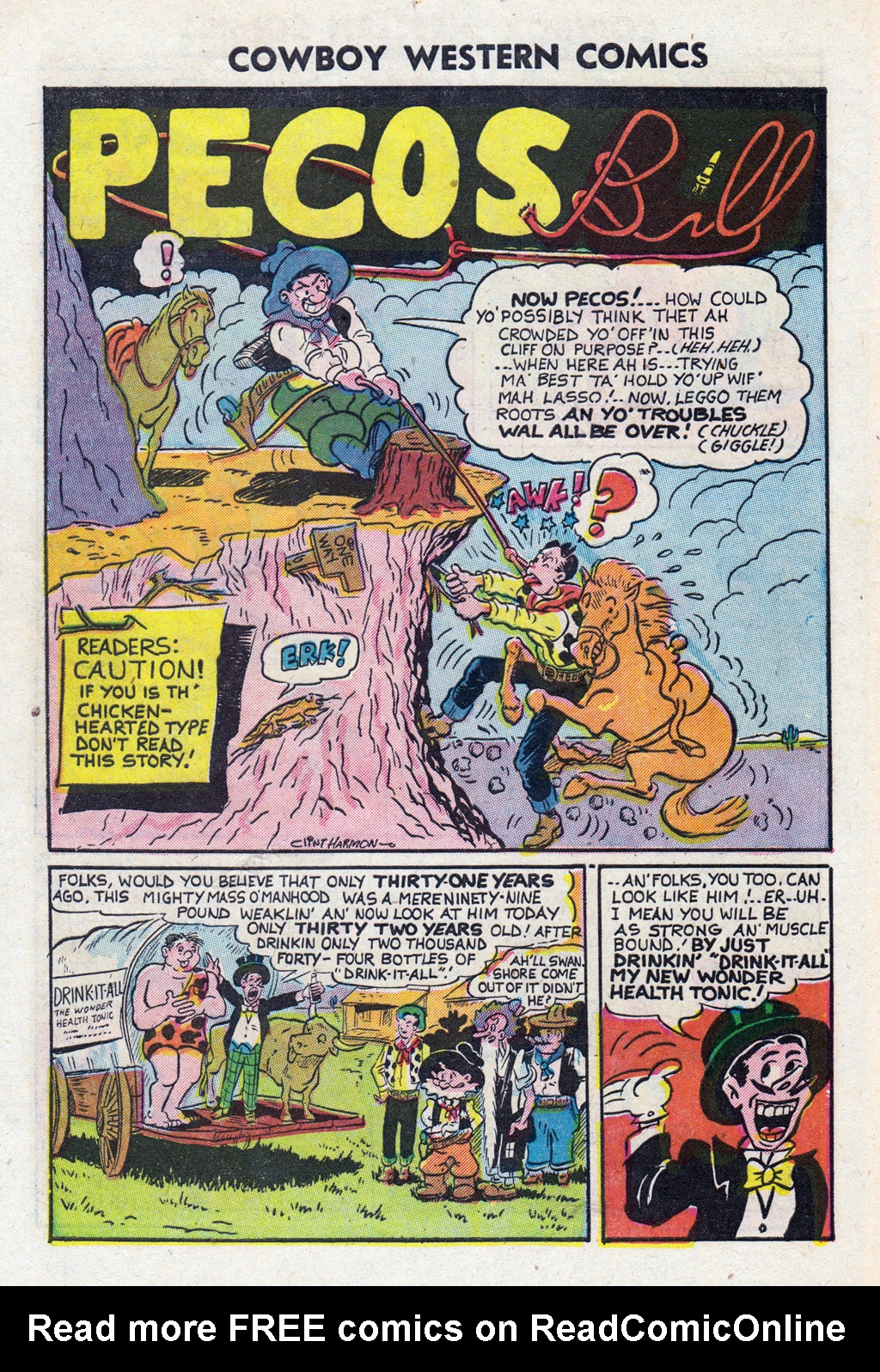 Read online Cowboy Western Comics (1948) comic -  Issue #37 - 30