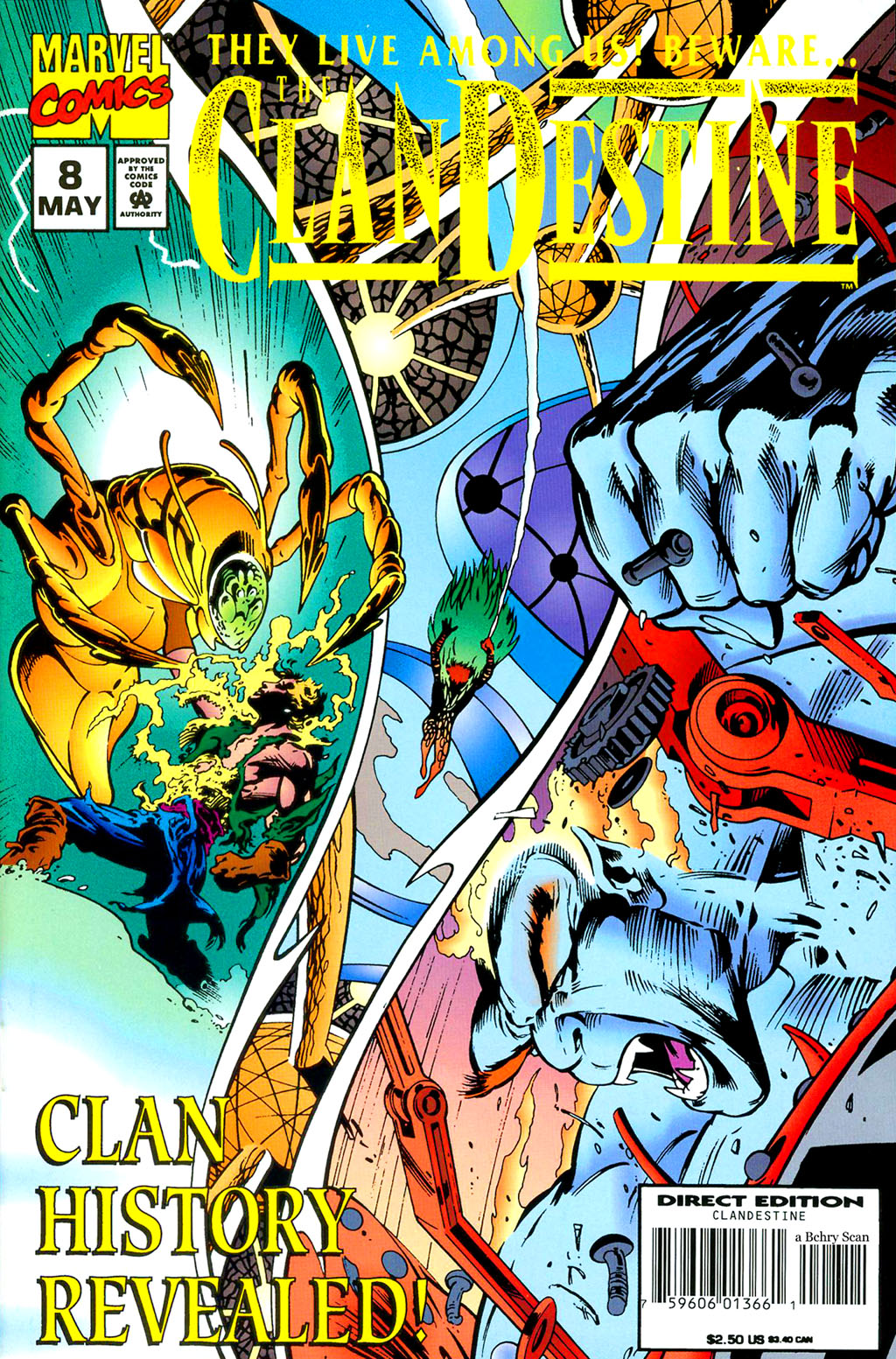 Read online ClanDestine (1994) comic -  Issue #8 - 1