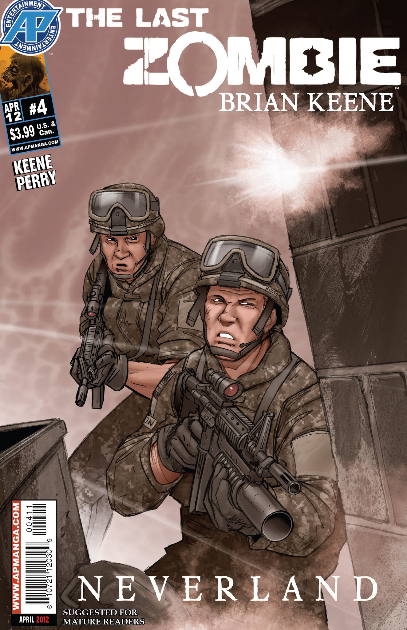 Read online The Last Zombie: Neverland comic -  Issue #4 - 1