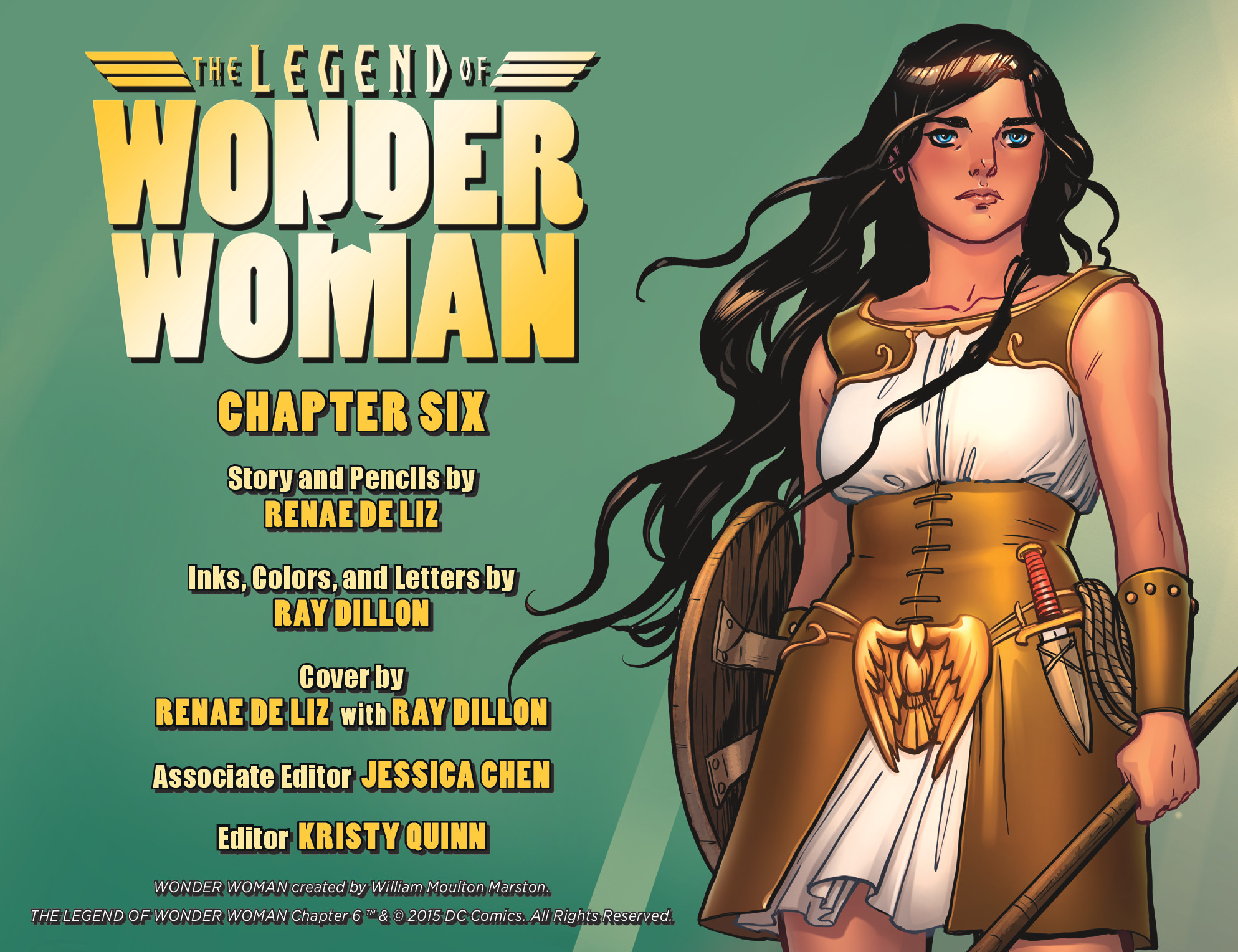 Read online The Legend of Wonder Woman (2015) comic -  Issue #6 - 3