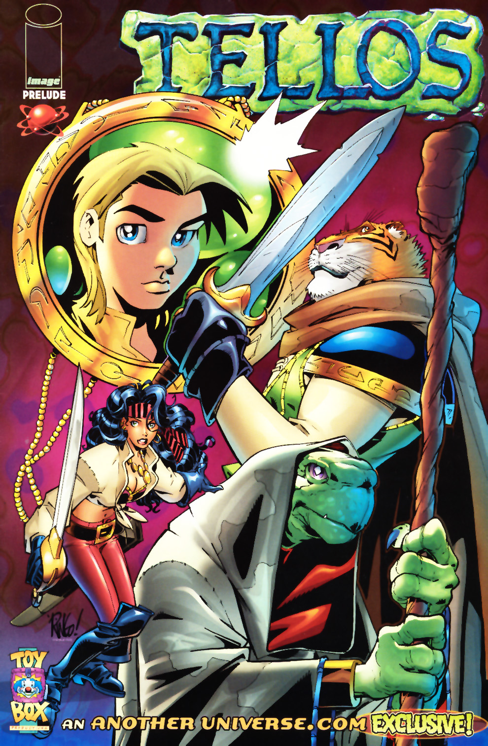 Read online Tellos (1999) comic -  Issue # _Prelude - 1