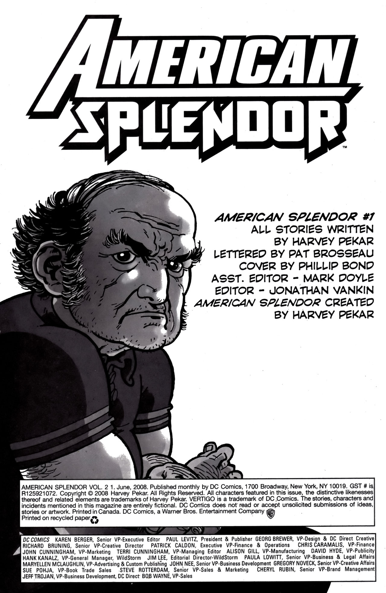 Read online American Splendor (2008) comic -  Issue #1 - 34