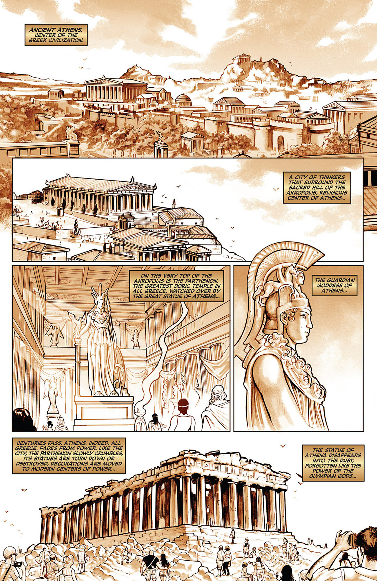 Read online Athena comic -  Issue #1 - 6