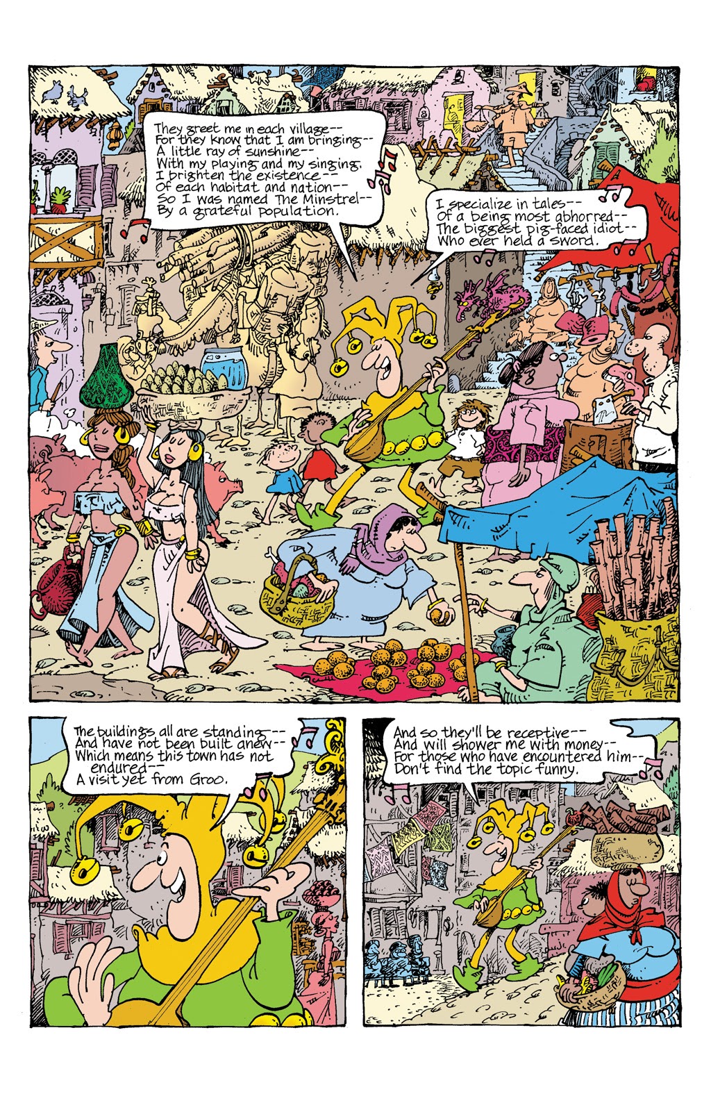 Read online Sergio Aragonés' Groo: The Most Intelligent Man In The World comic -  Issue # TPB - 8