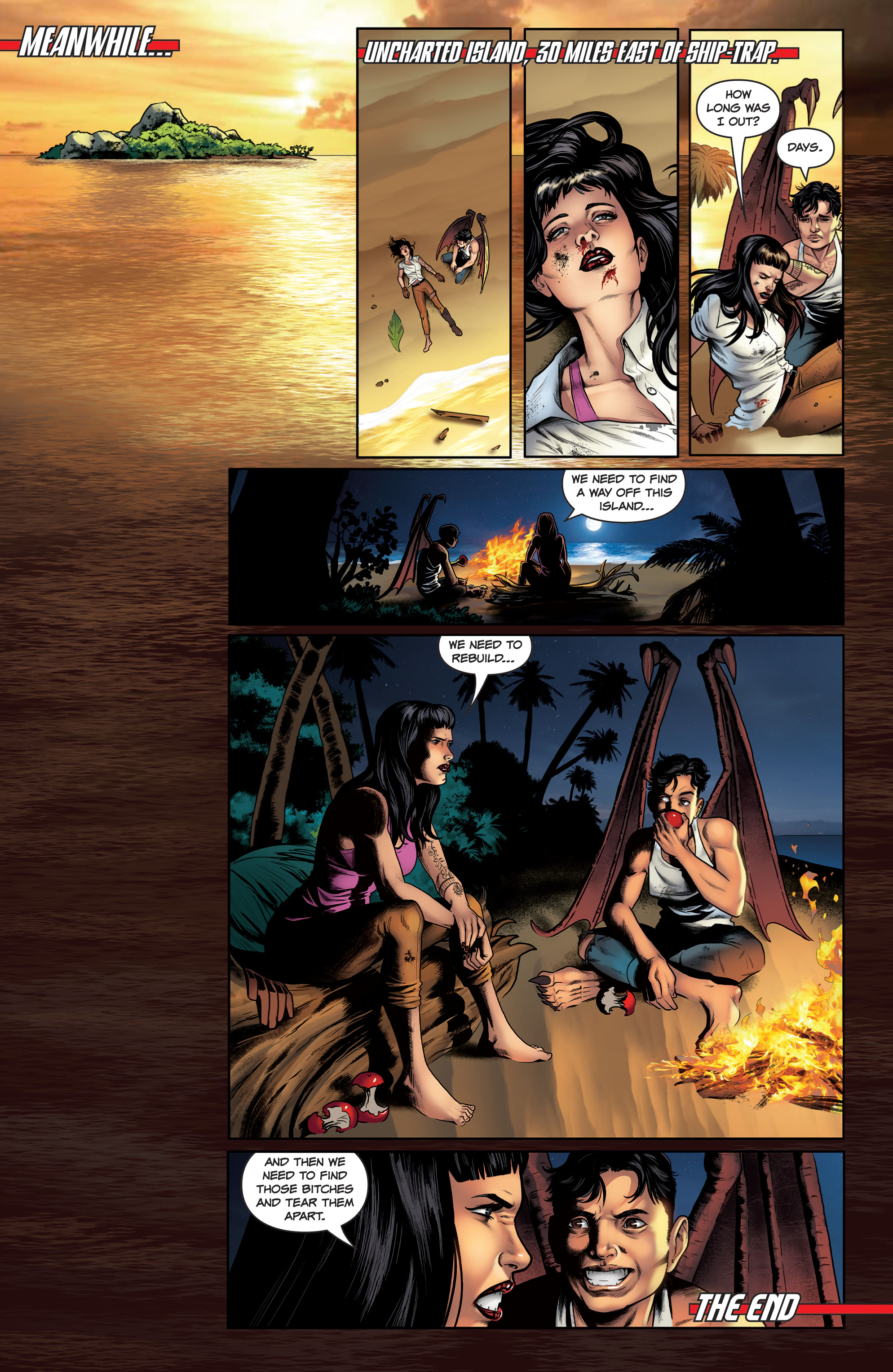 Read online Red Agent: Island of Dr Moreau comic -  Issue #5 - 23