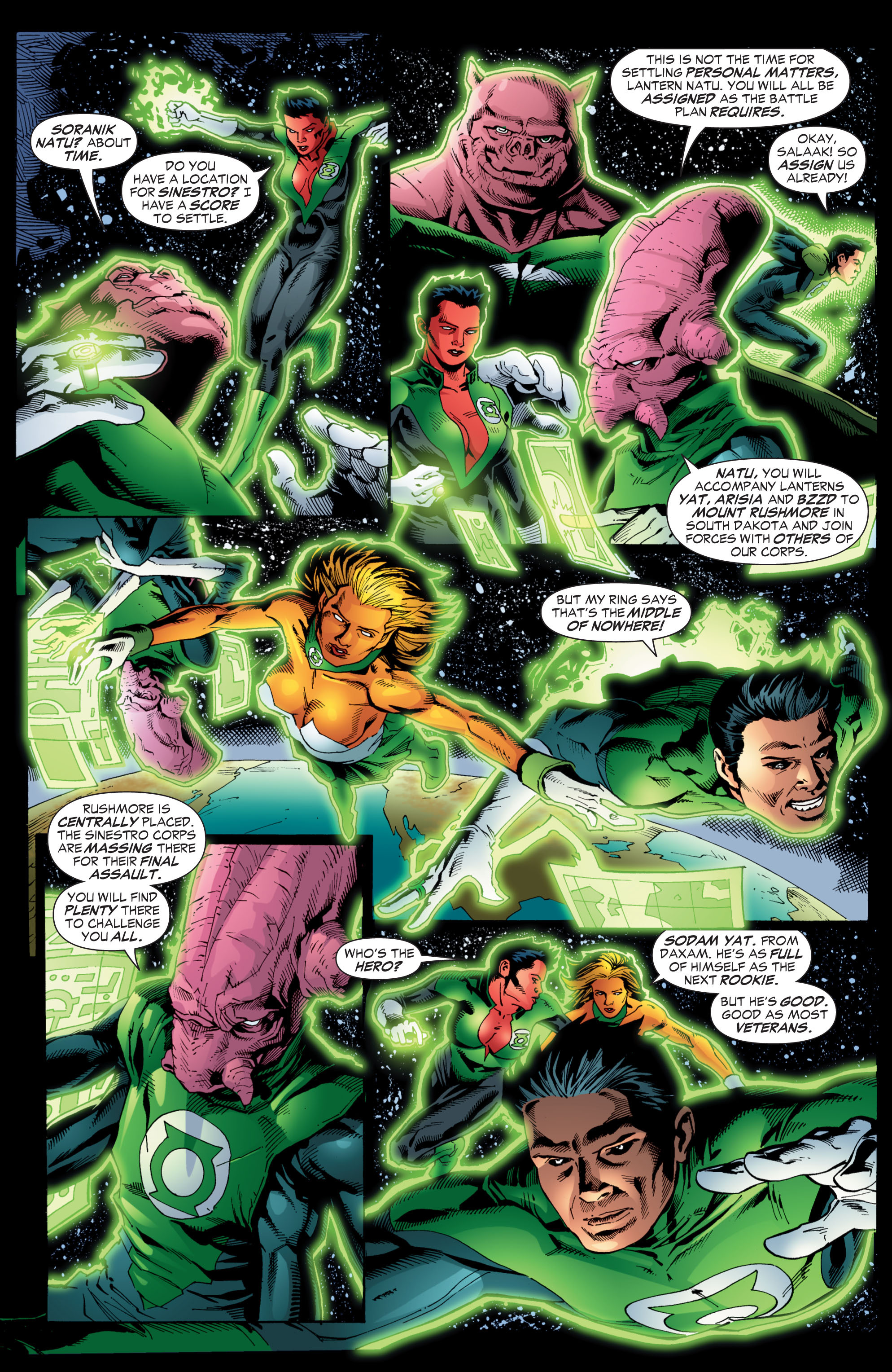 Read online Green Lantern: The Sinestro Corps War comic -  Issue # Full - 204
