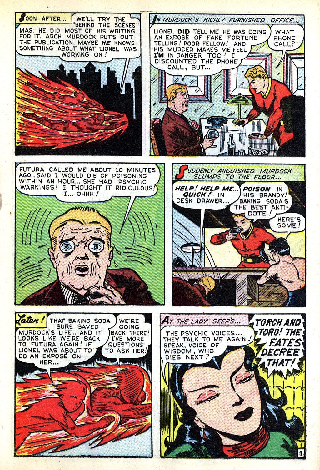 Read online The Human Torch (1940) comic -  Issue #25 - 21