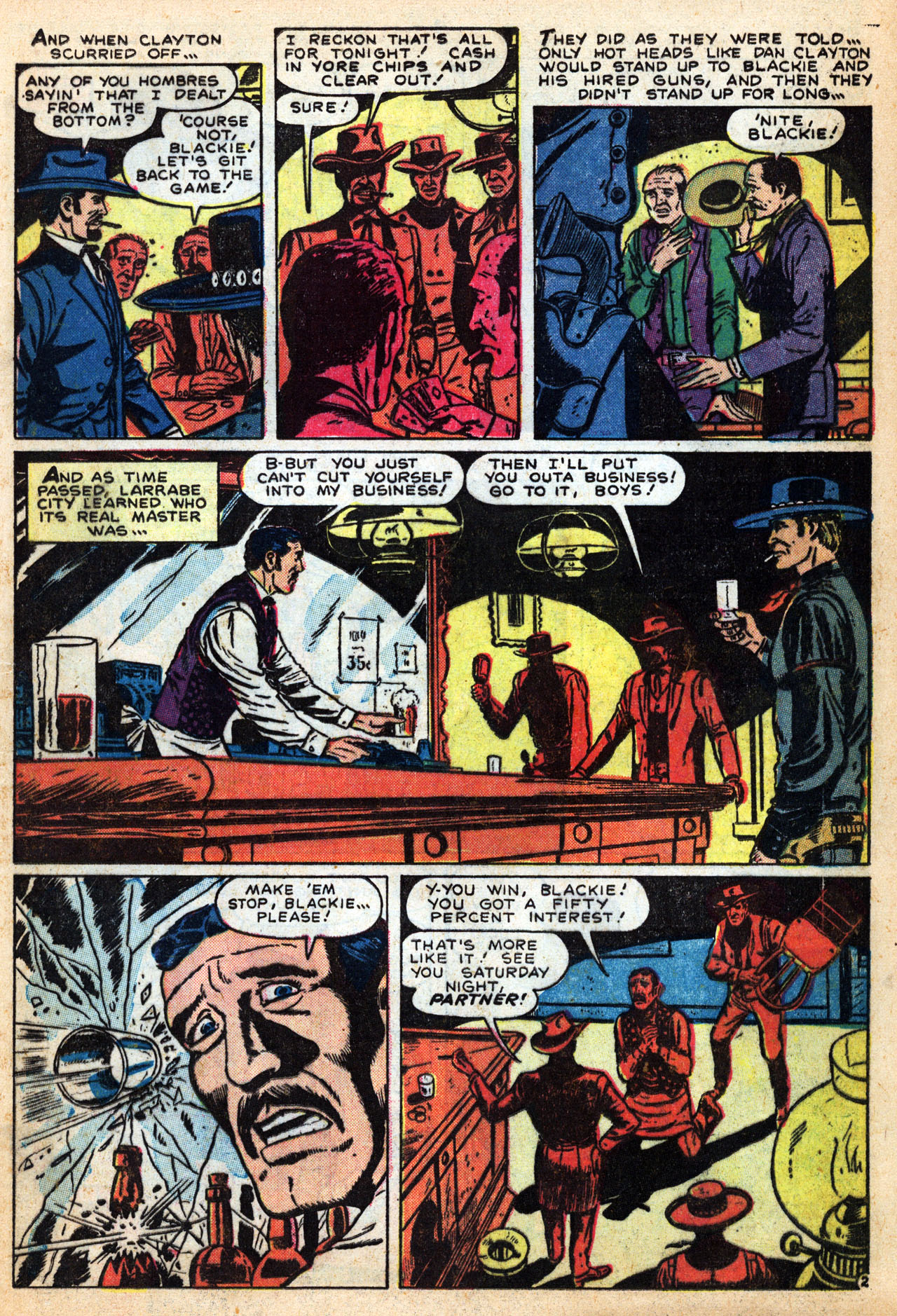 Read online Western Outlaws (1954) comic -  Issue #20 - 17