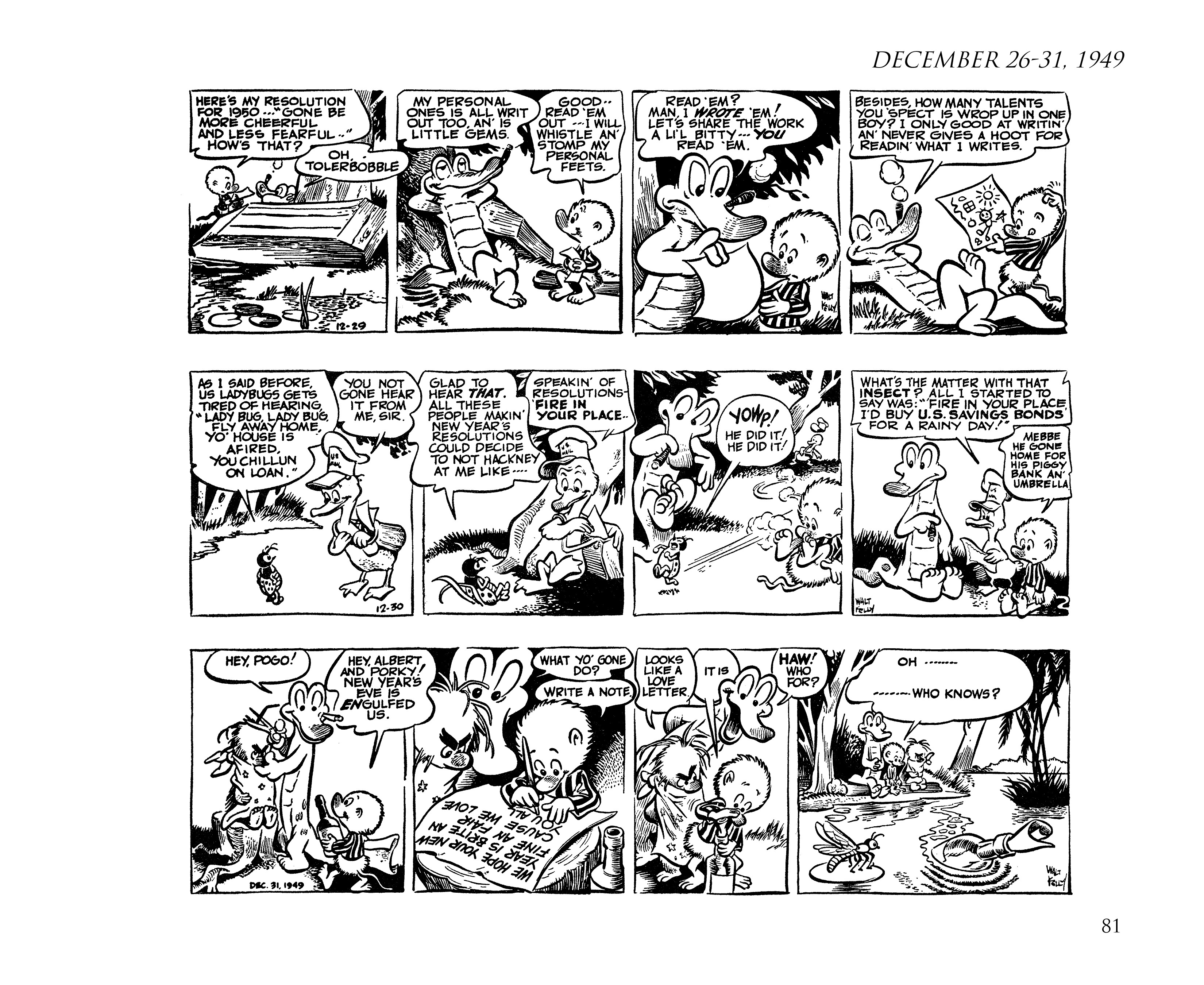 Read online Pogo by Walt Kelly: The Complete Syndicated Comic Strips comic -  Issue # TPB 1 (Part 1) - 99