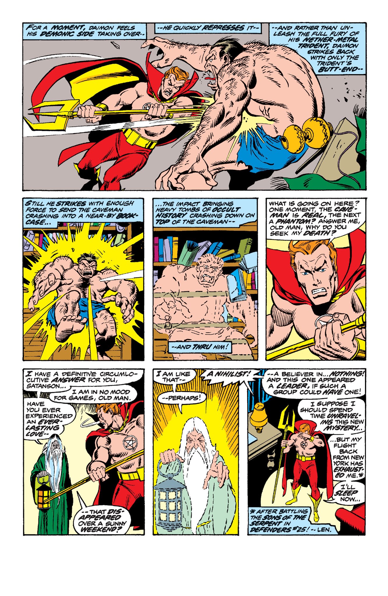 Read online Son of Satan Classic comic -  Issue # TPB (Part 3) - 76