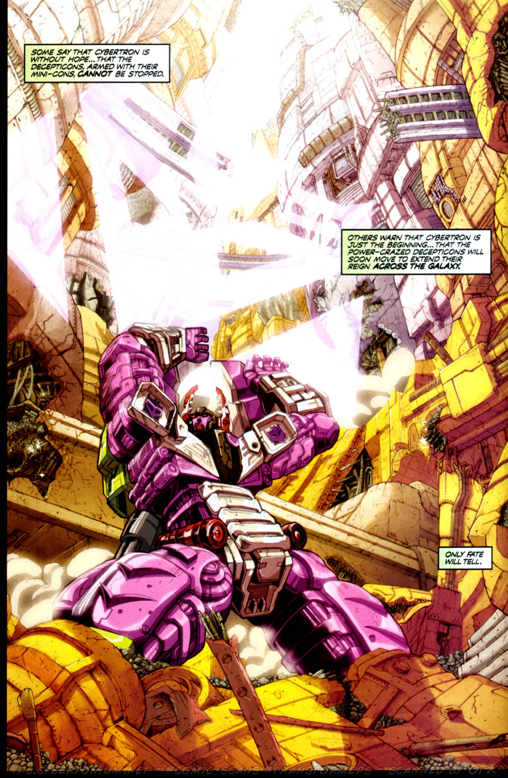 Read online Transformers Armada comic -  Issue #3 - 4