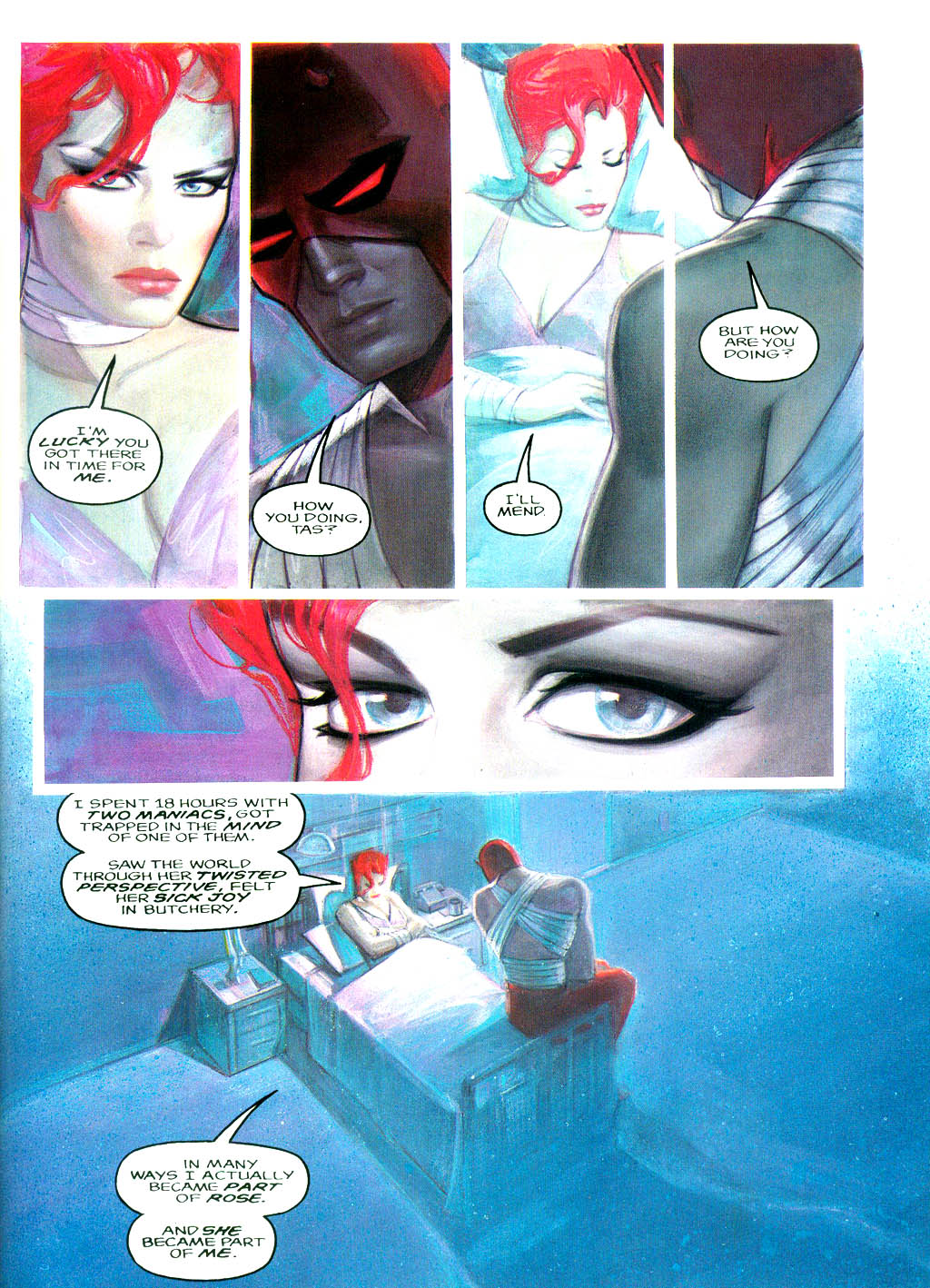 Read online Marvel Graphic Novel comic -  Issue #75 - Daredevil Black Widow - Abattoir - 60