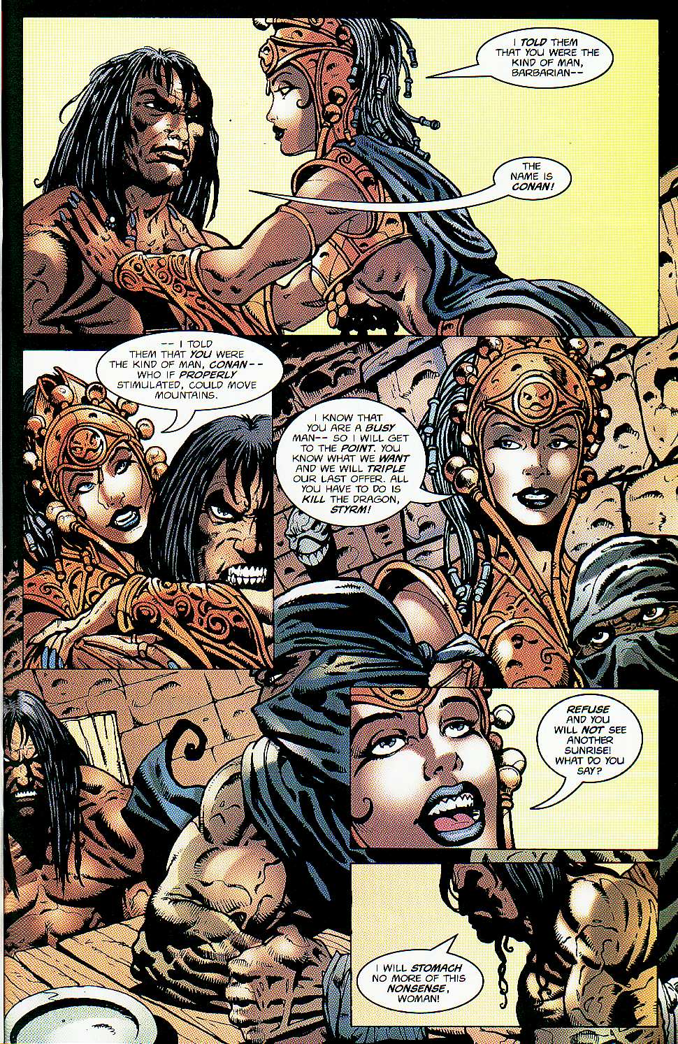 Read online Conan: Return of Styrm comic -  Issue #1 - 16